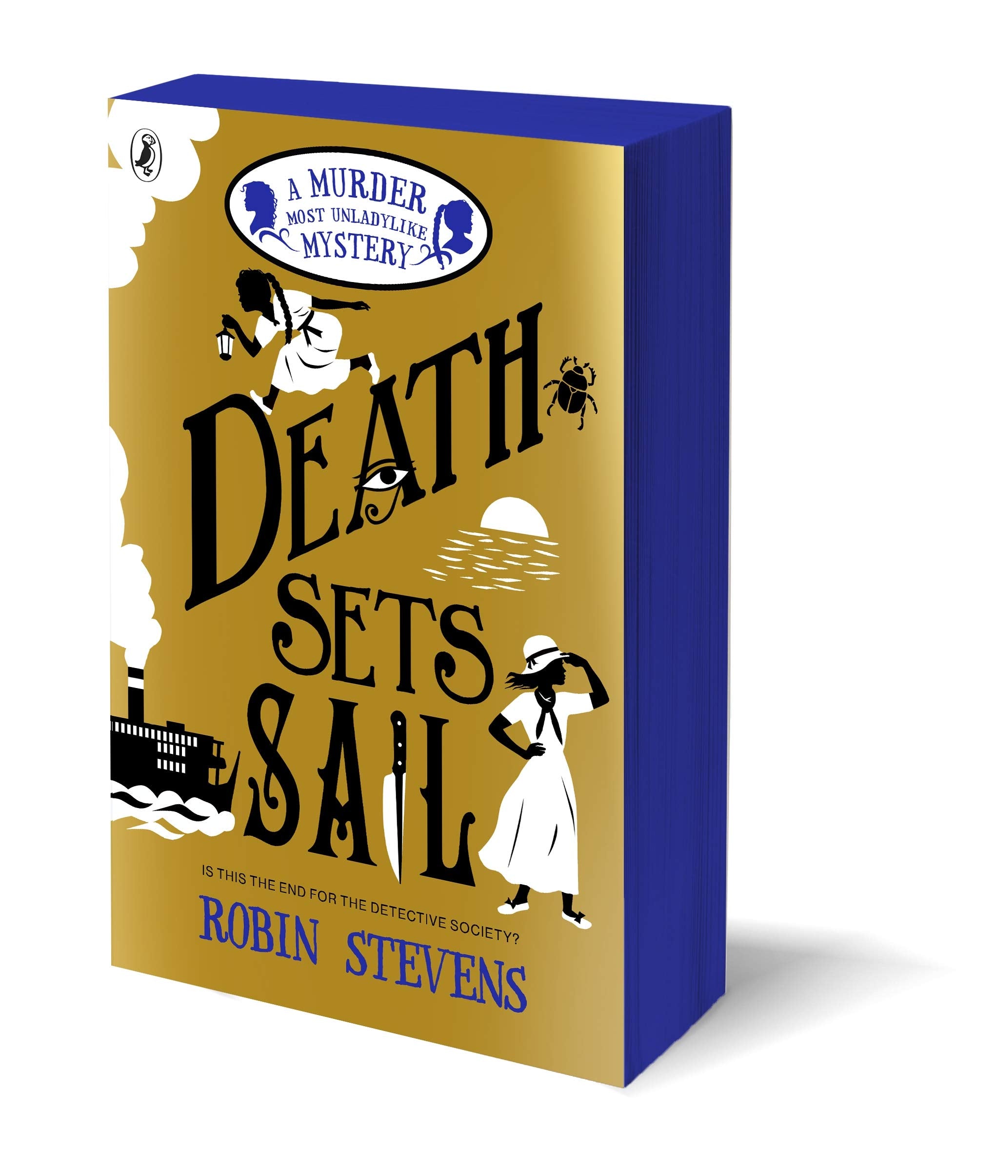Puffin Death Sets Sail: A Murder Most Unladylike Mystery (Book 9) by Robin Stevens | Paperback