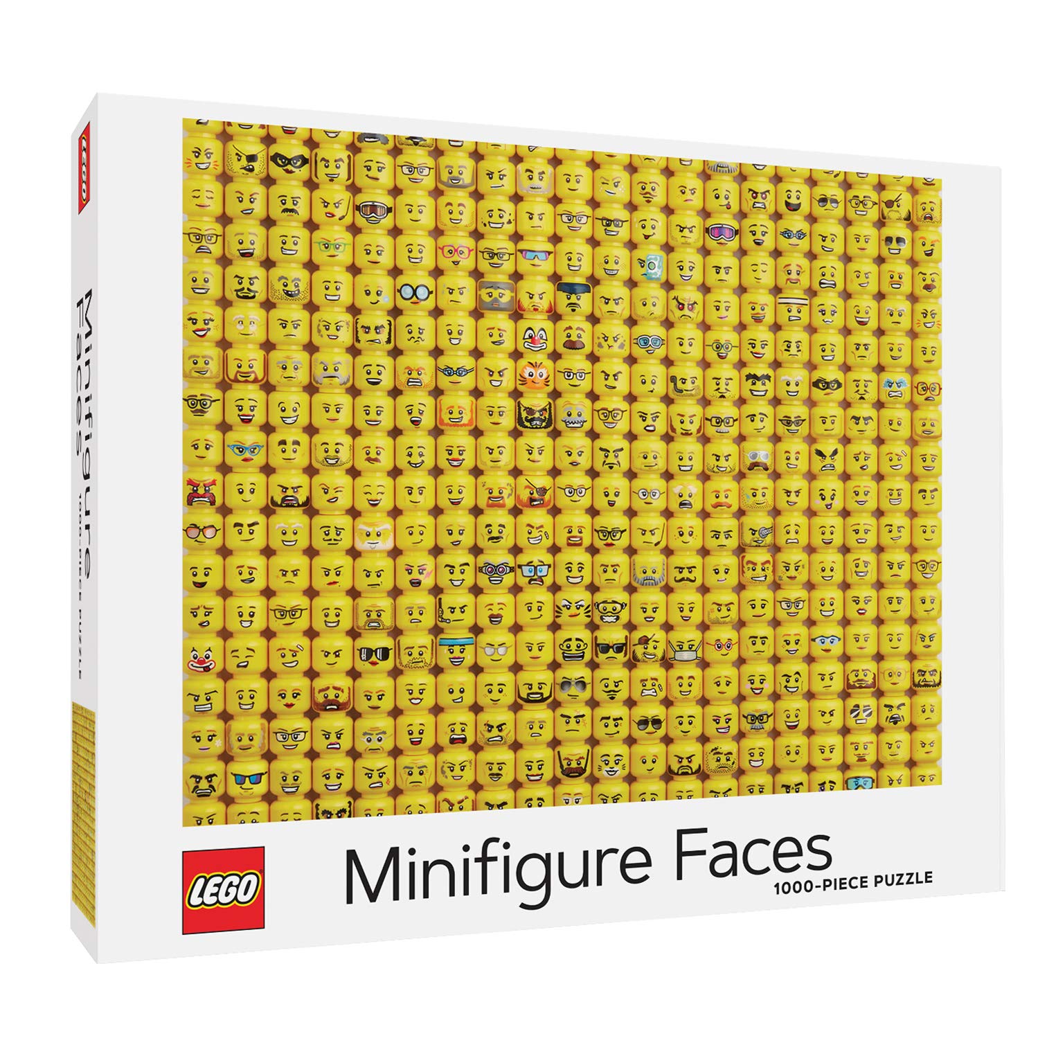 Chronicle Books LEGO Minifigure Faces Puzzle - 1000 Pieces | 635x508mm | Ages 9+ 1
