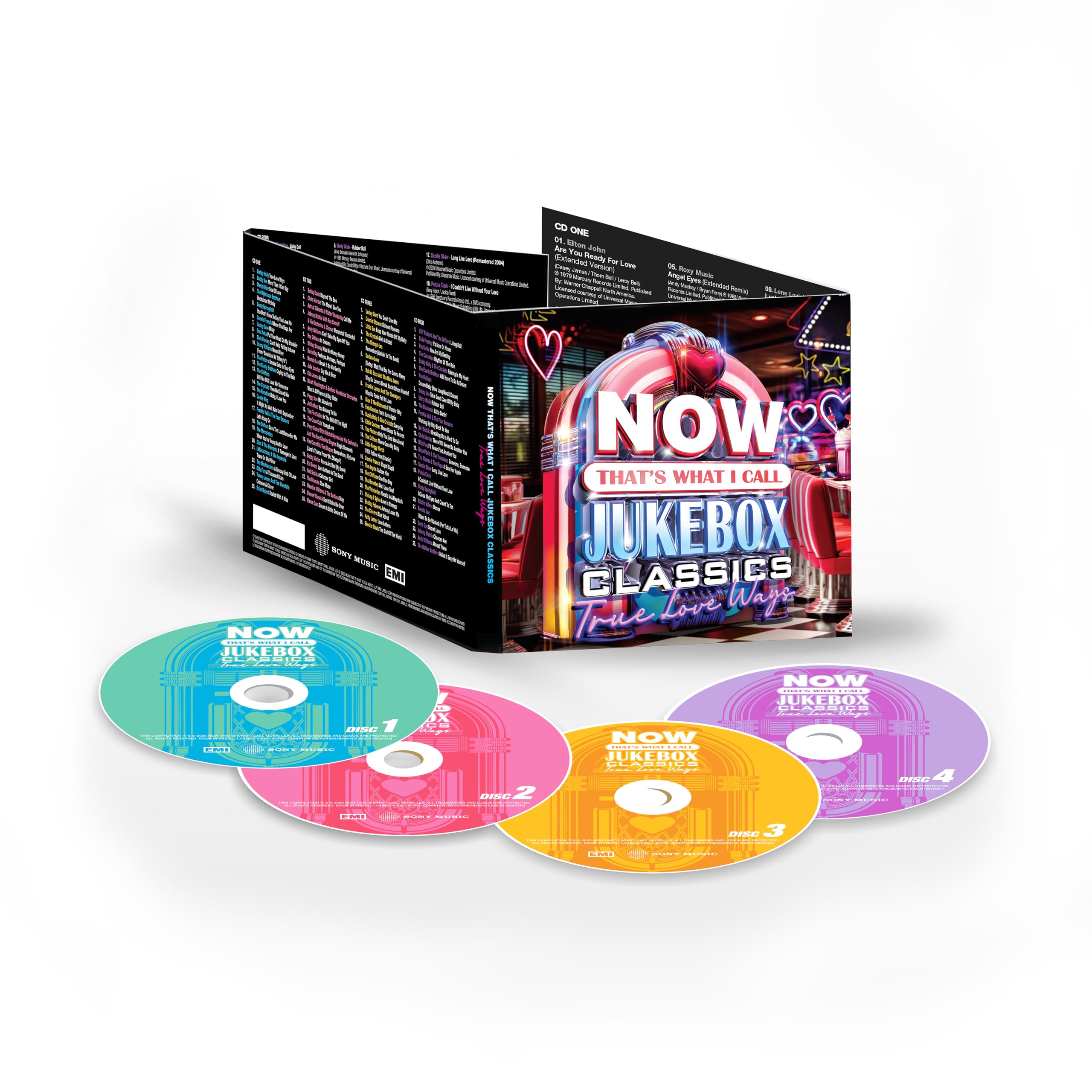 NOW That’s What I Call Jukebox Classics: True Love Ways - Audio CD