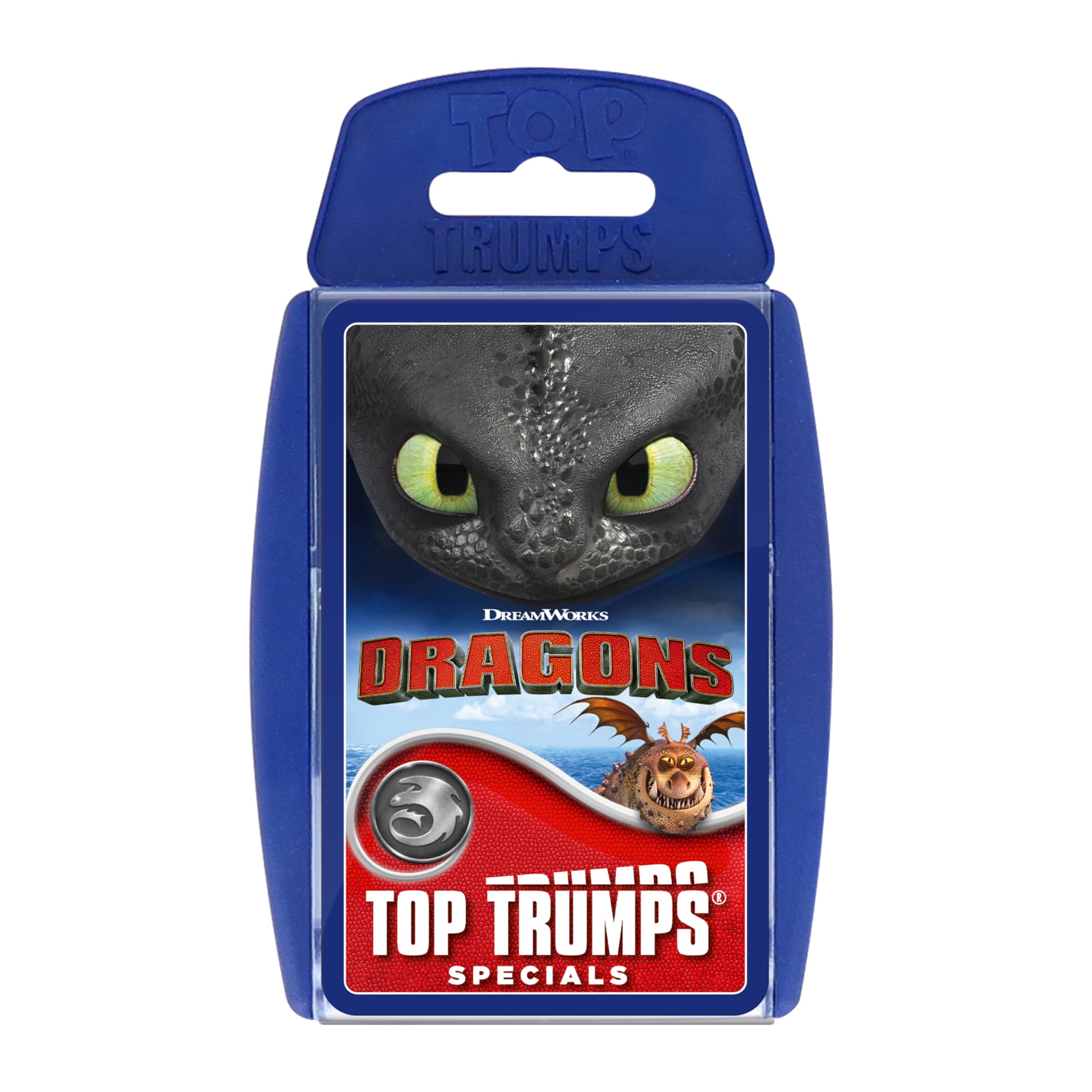 Top Trumps How to Train Your Dragon Educational Travel Card Game | Portable Plastic Case 1