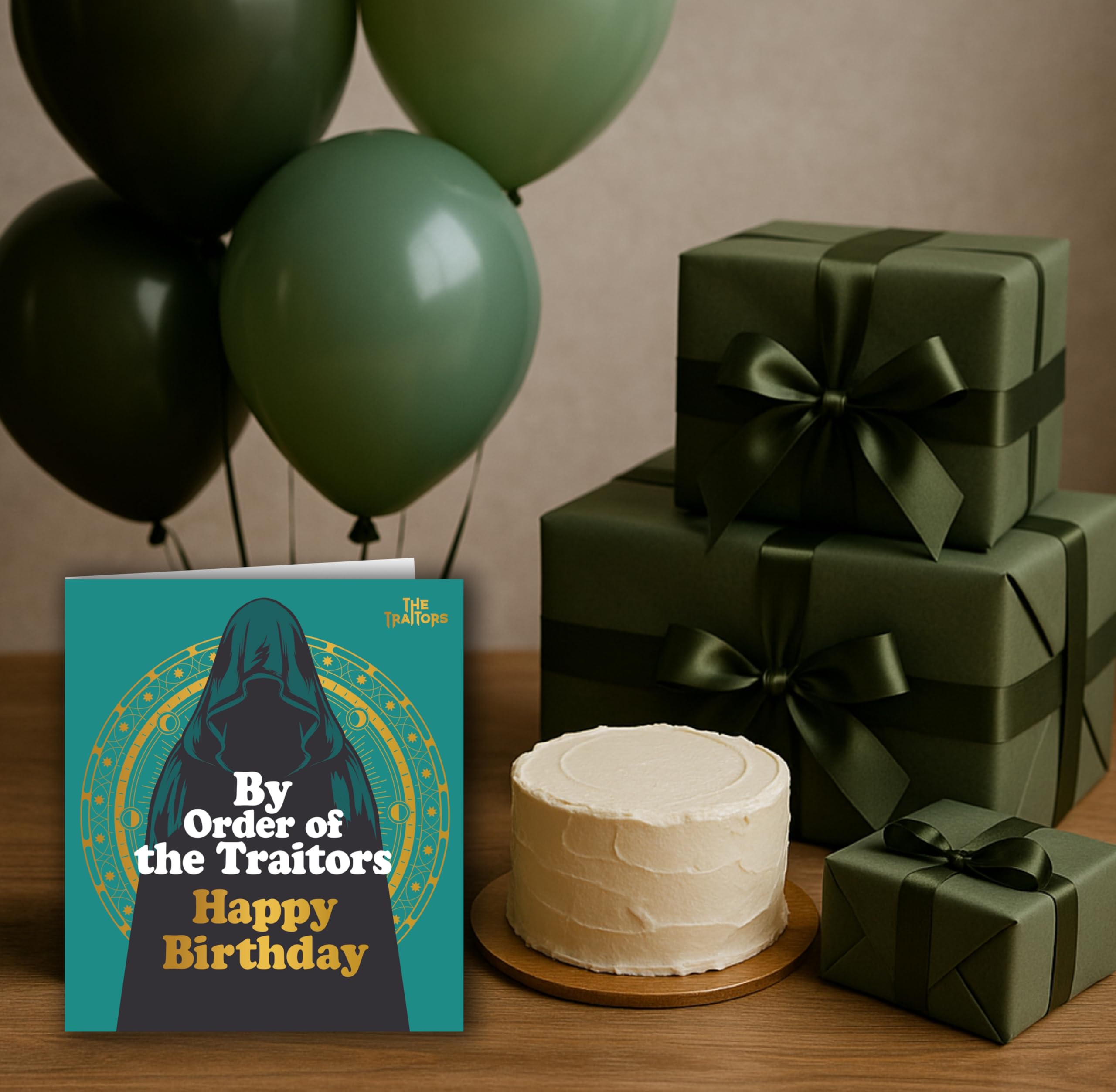 Danilo Promotions LTD The Traitors Birthday Card | Standard Size | Blank Inside 3