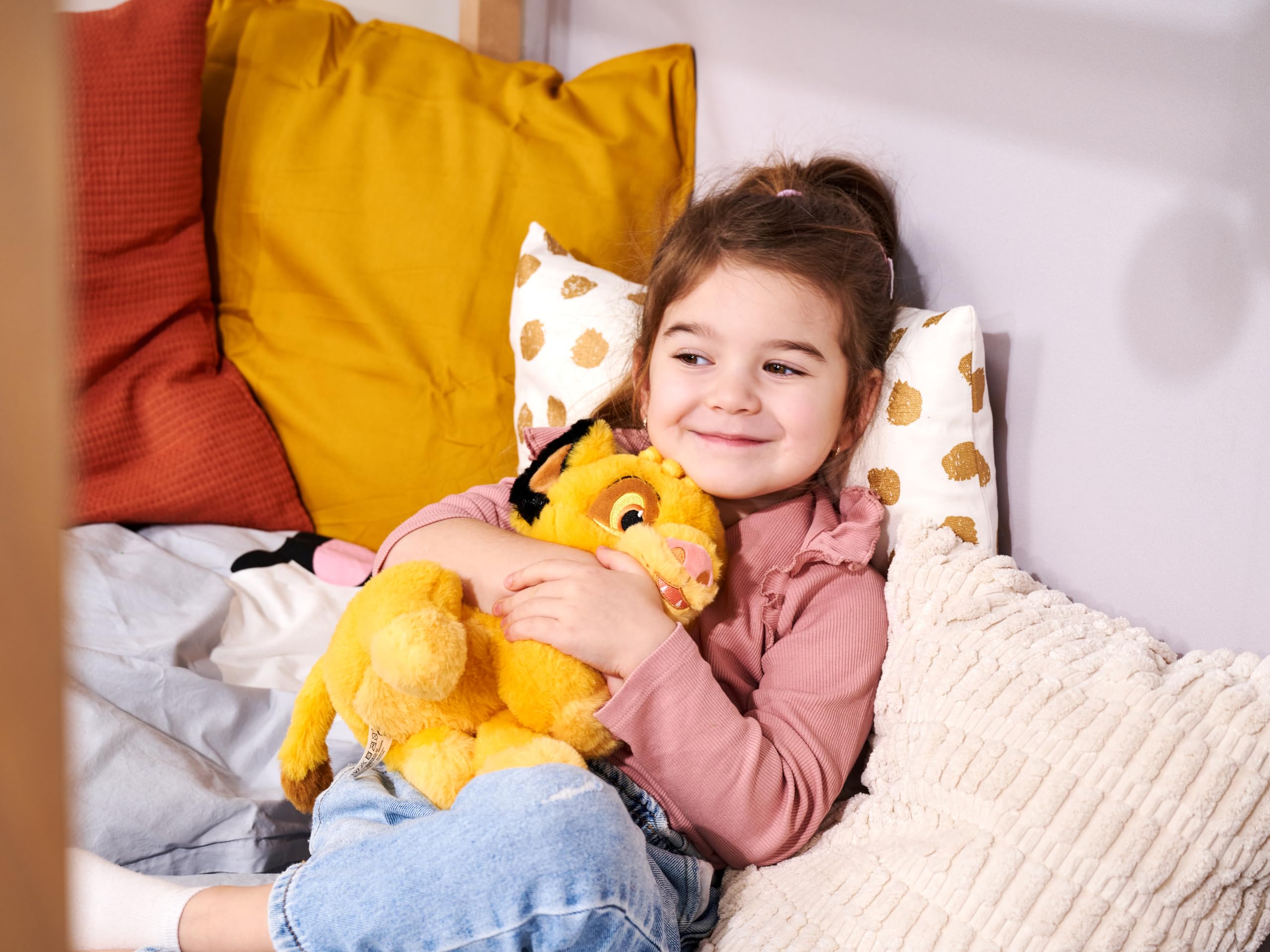 Simba Plush Toy - 25cm Disney The Lion King Soft Stuffed Animal 3