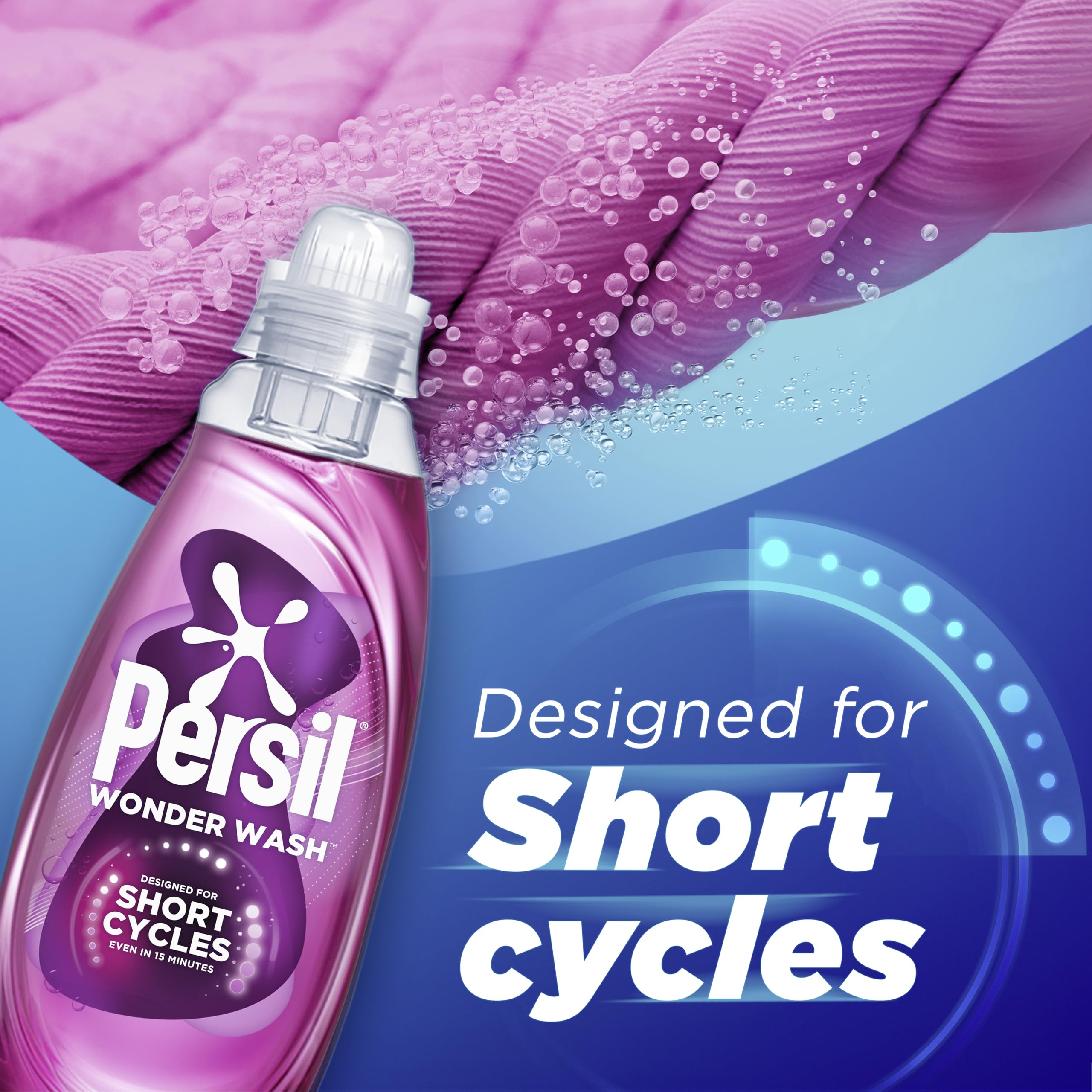 Persil Wonder Wash Ultra Care Bio Liquid Detergent (1.5L) - Protects & Restores Colours 5