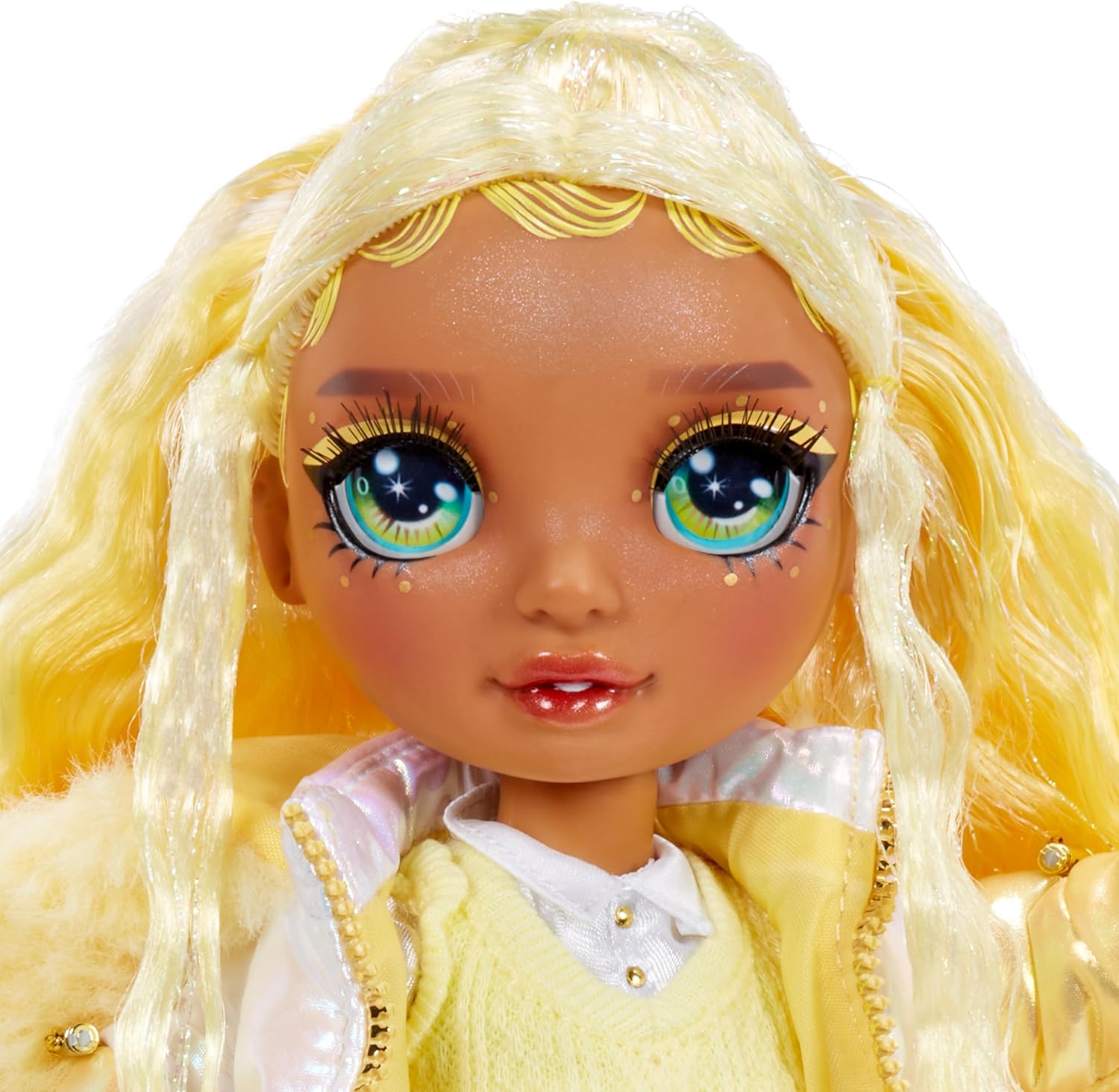 Rainbow High Winter Wonderland - Sunny (Yellow) - 28 cm Fashion Doll with Magic Snow Outfit 5