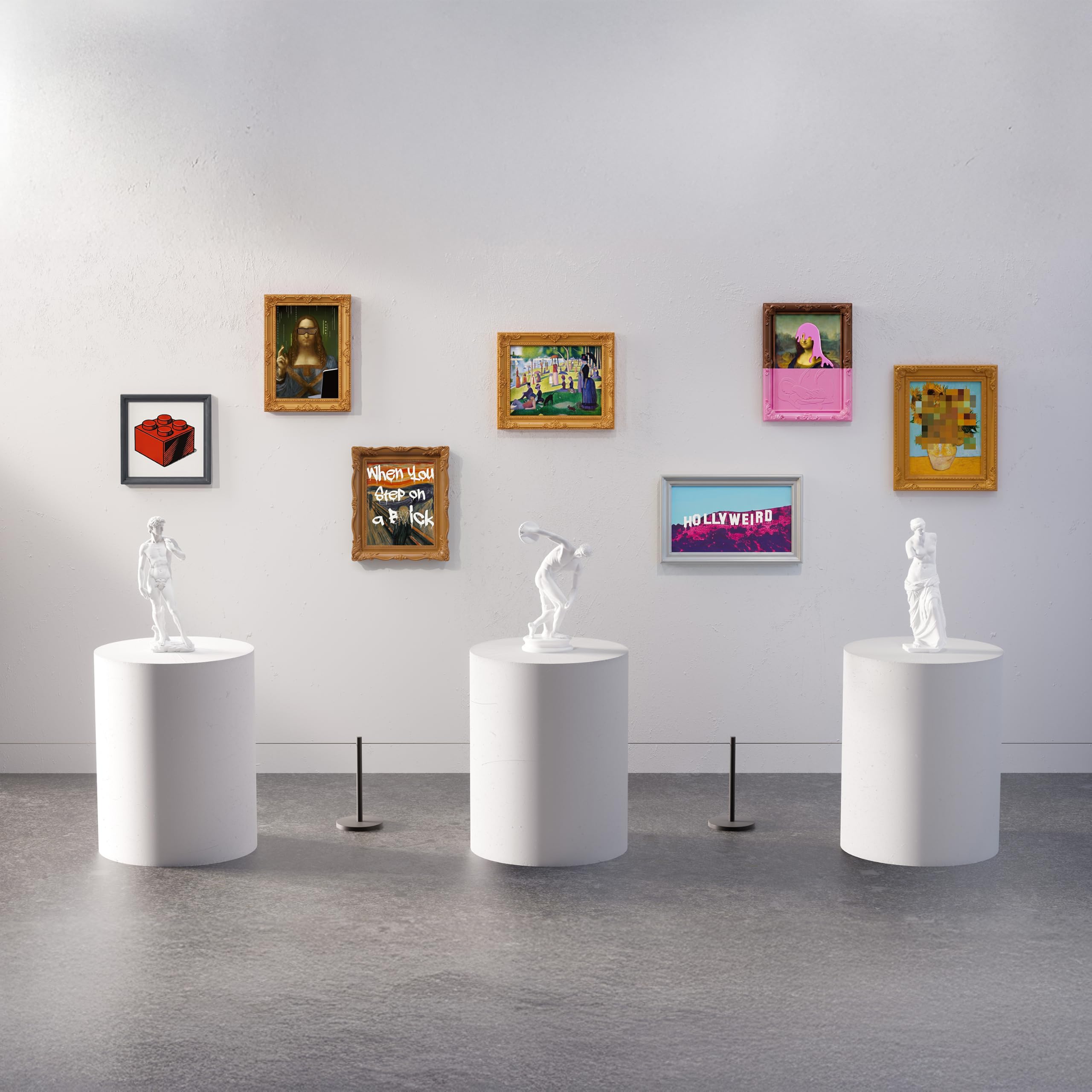 Mini Brands Mini Masterpieces Advent Calendar Series 1 - 20 Days of Art Discovery | Plastic 4