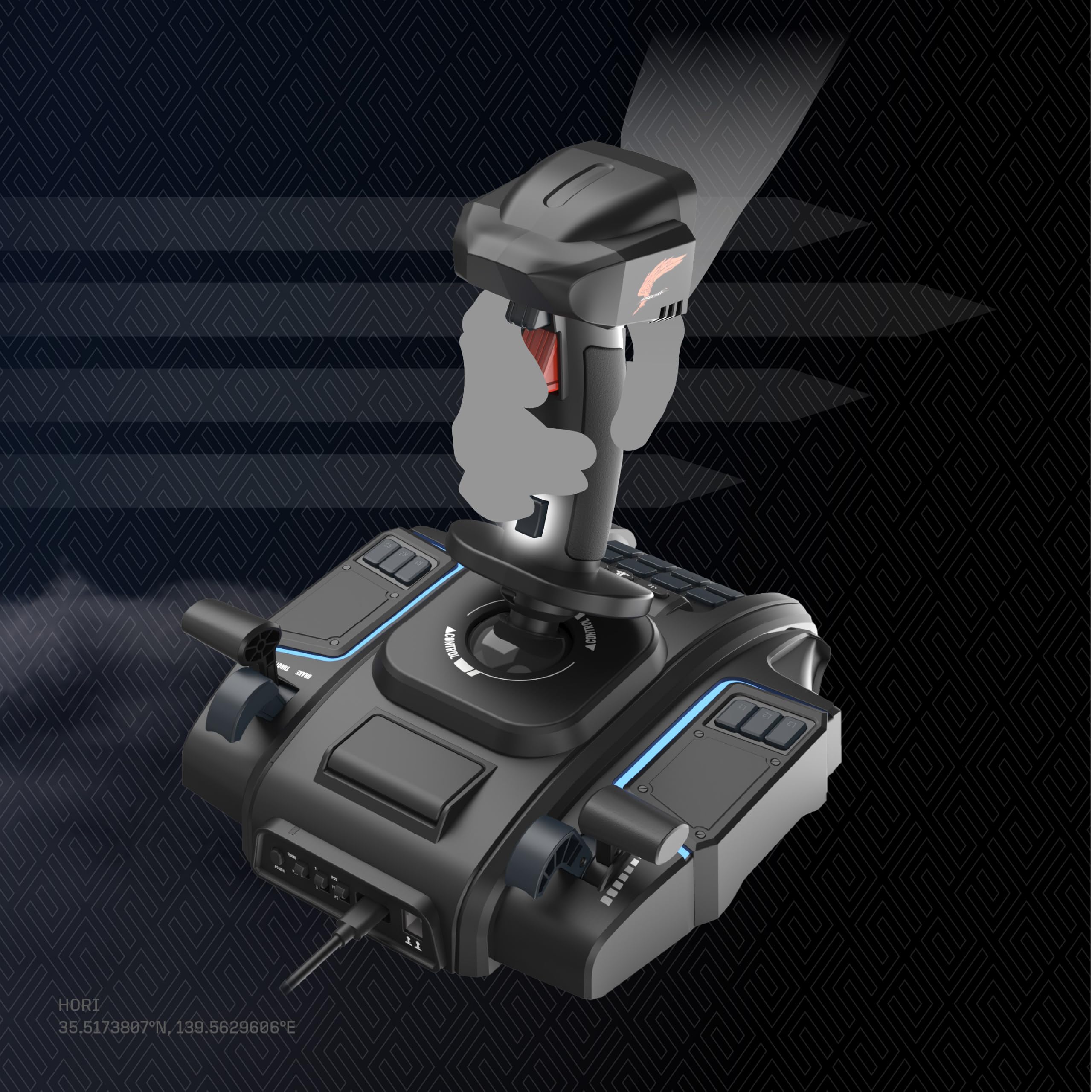 Hori ACE COMBAT 8: WINGS OF THEVE Flight Stick | PS5, PS4, PC 2