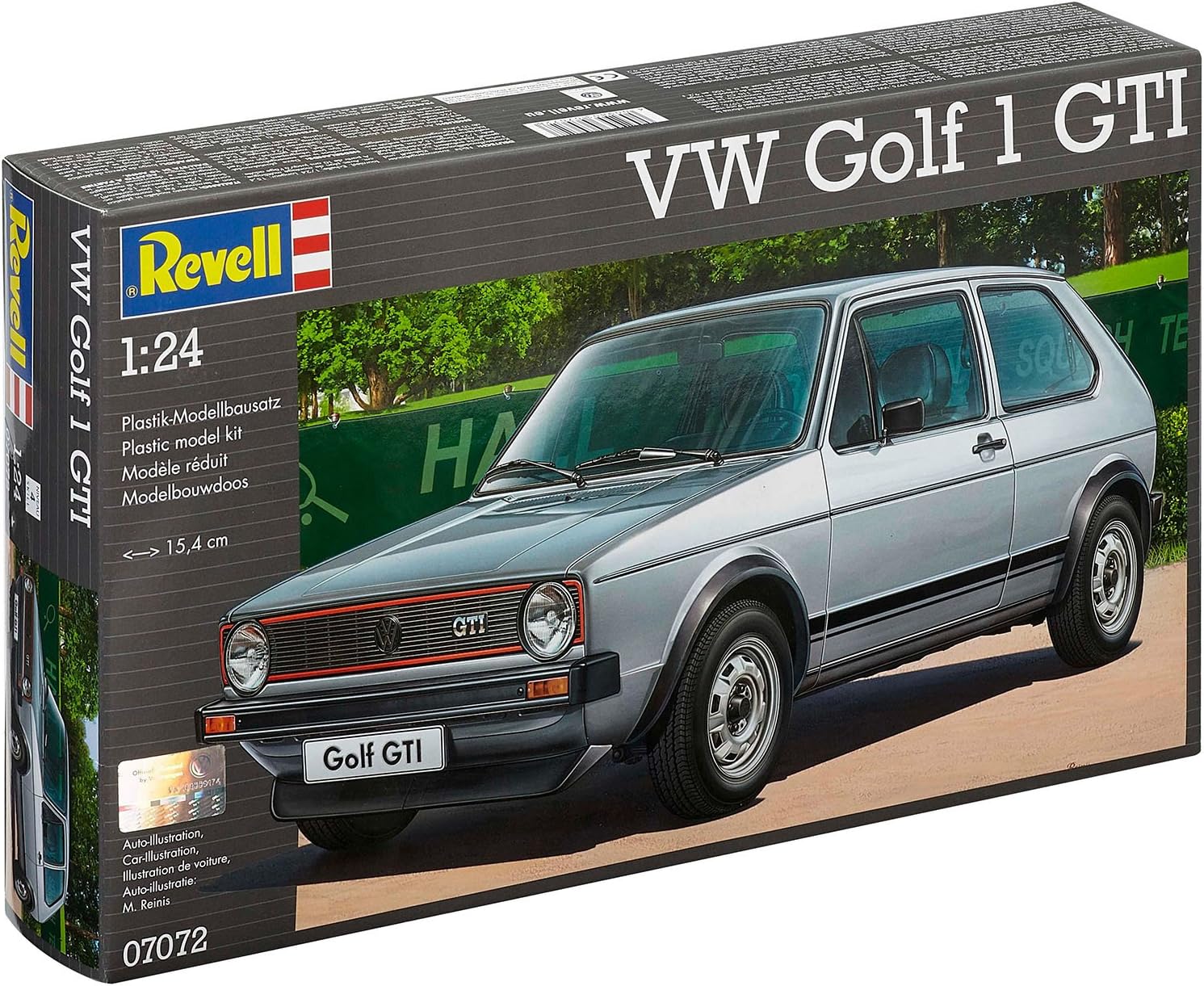 Revell VW Golf 1 GTI Model Kit - 121-Piece Building Set for Ages 10+ 10