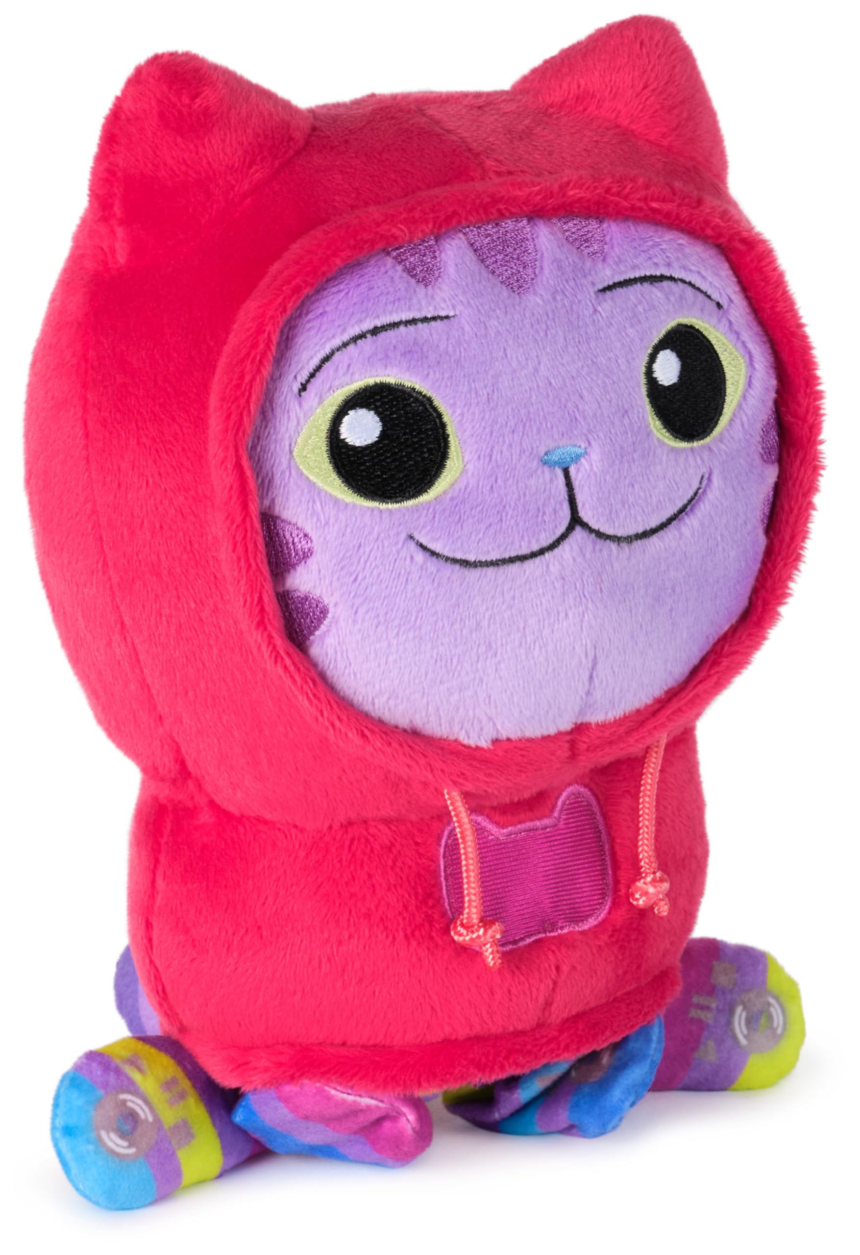DJ Catnip Move & Groove Plush Toy - Interactive 25cm Gabby’s Dollhouse Figure 1