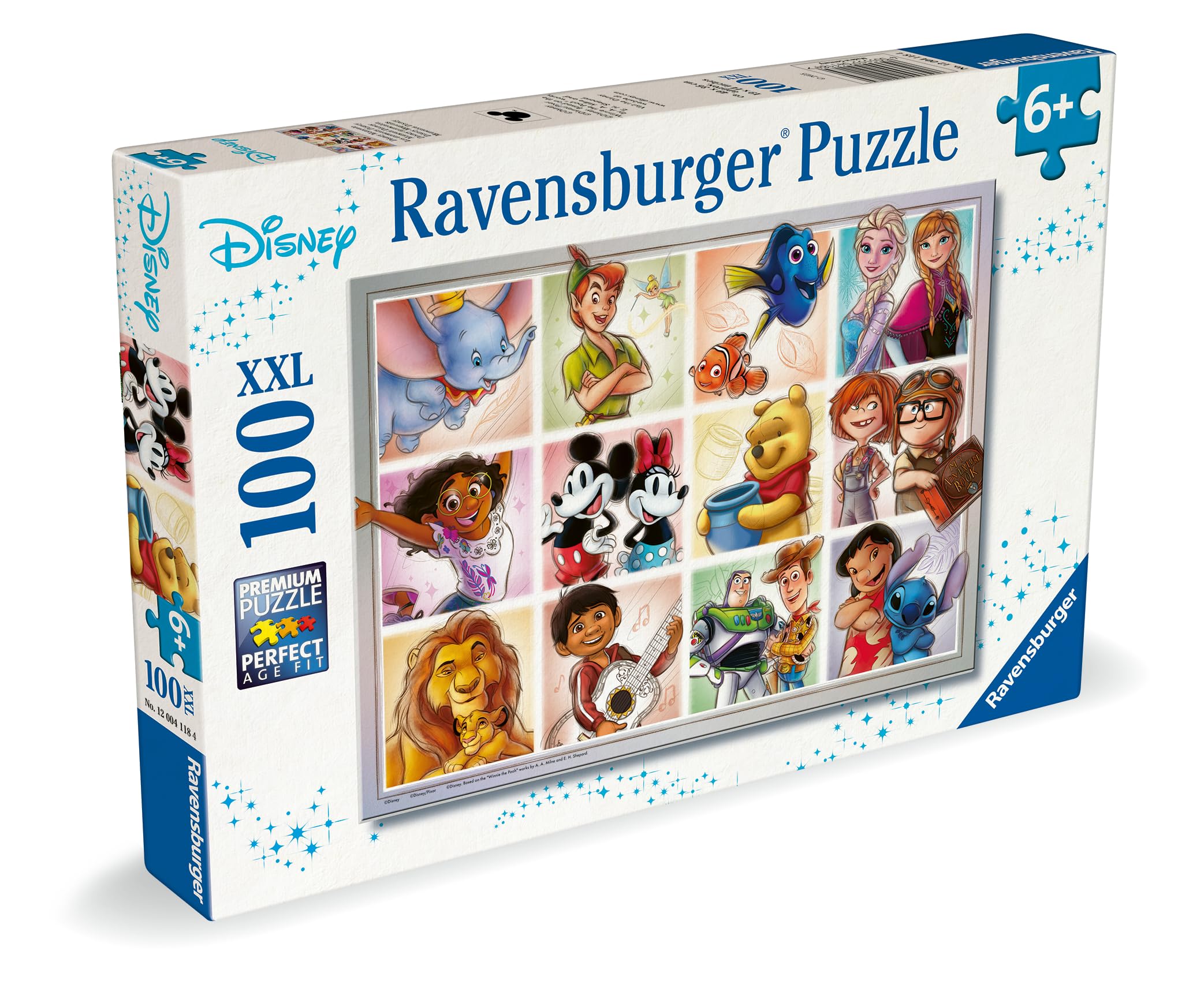 Ravensburger Disney Multicharacter 100 Piece Jigsaw Puzzle for Kids Age 6+ | XXL Pieces | 49 x 36 cm 2