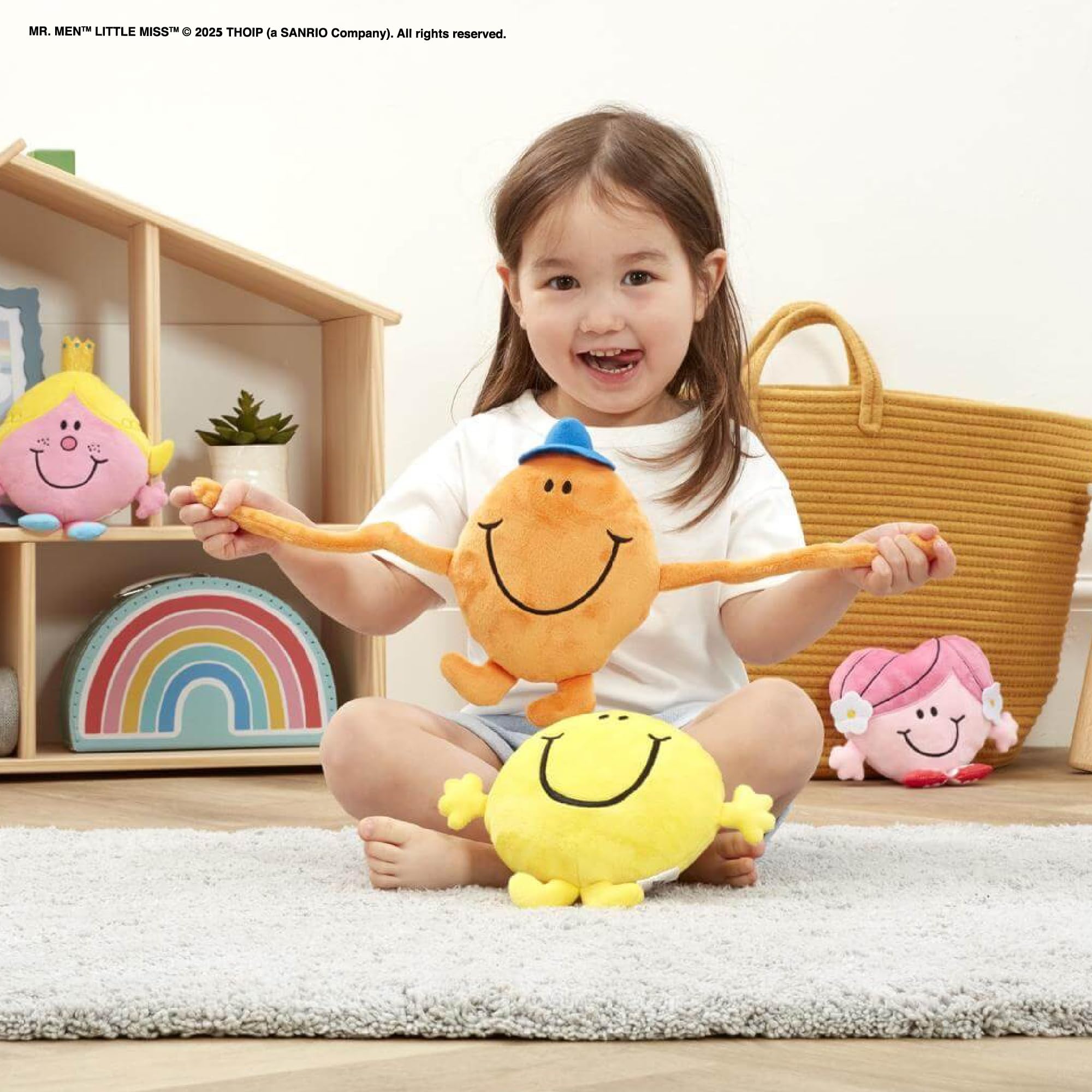 Rainbow Designs Mr Tickle Plush Toy - Bendable Arms | 18 cm x 20 cm x 5 cm | Unisex Children 5