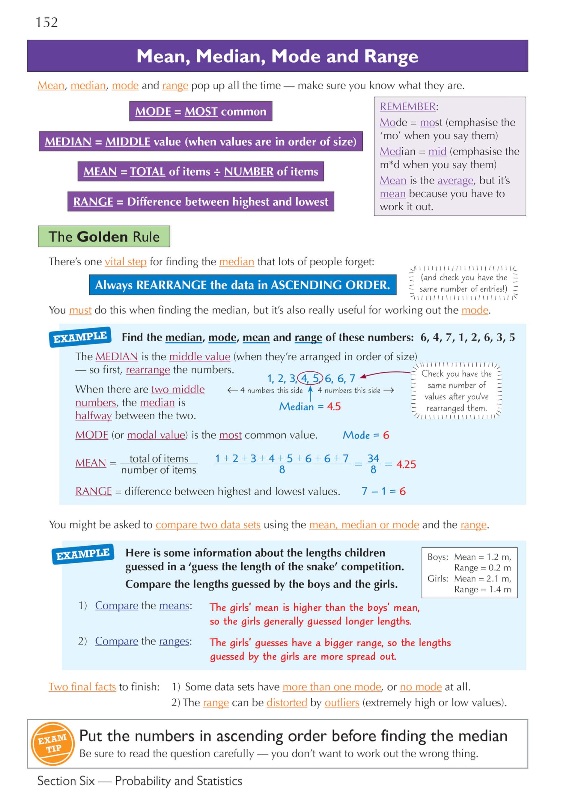 CGP KS3 Maths Complete Revision & Practice - Higher Level | Paperback | 208 Pages 7