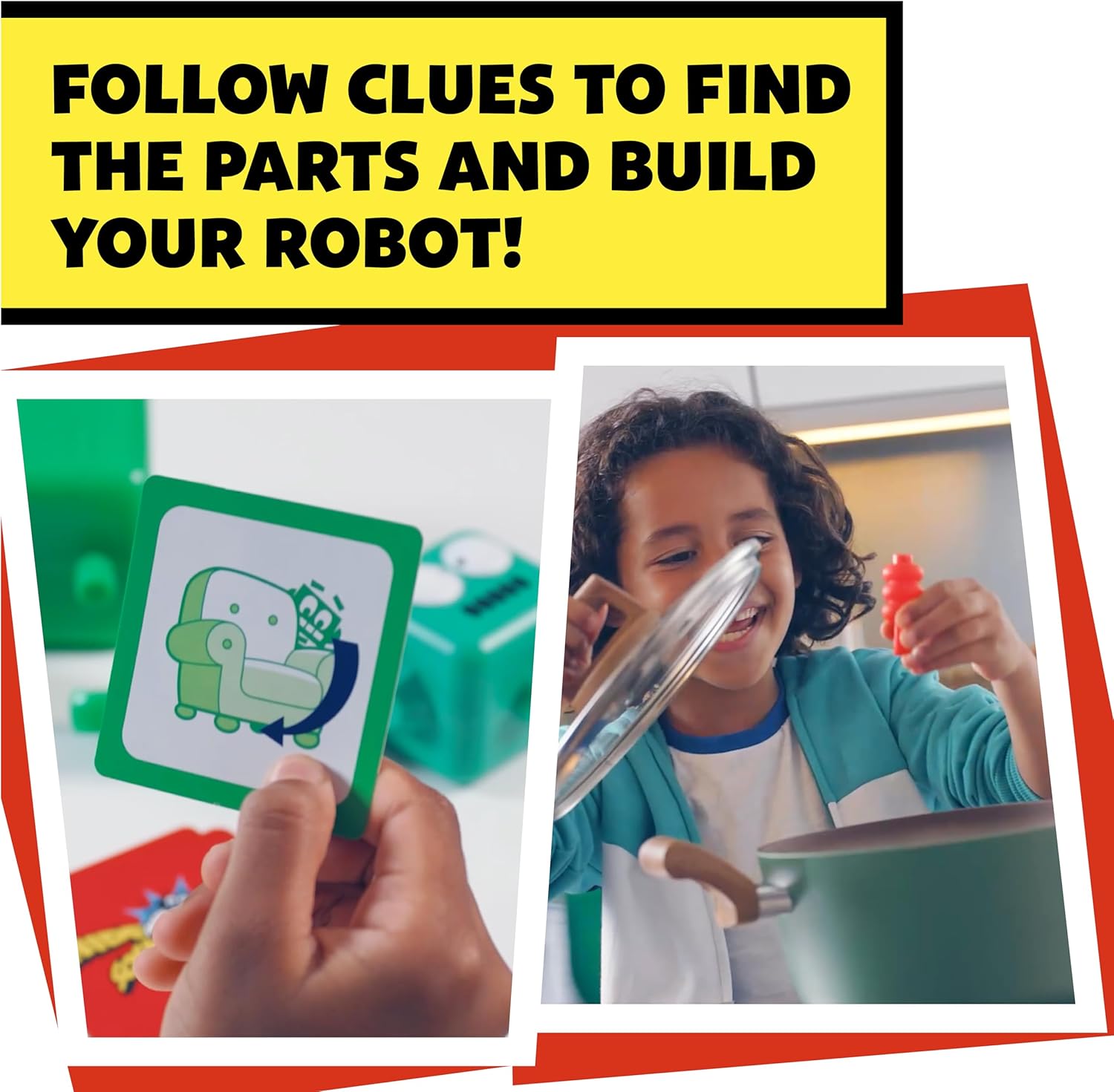 TOMY Hide and Squeak Robots Board Game 6
