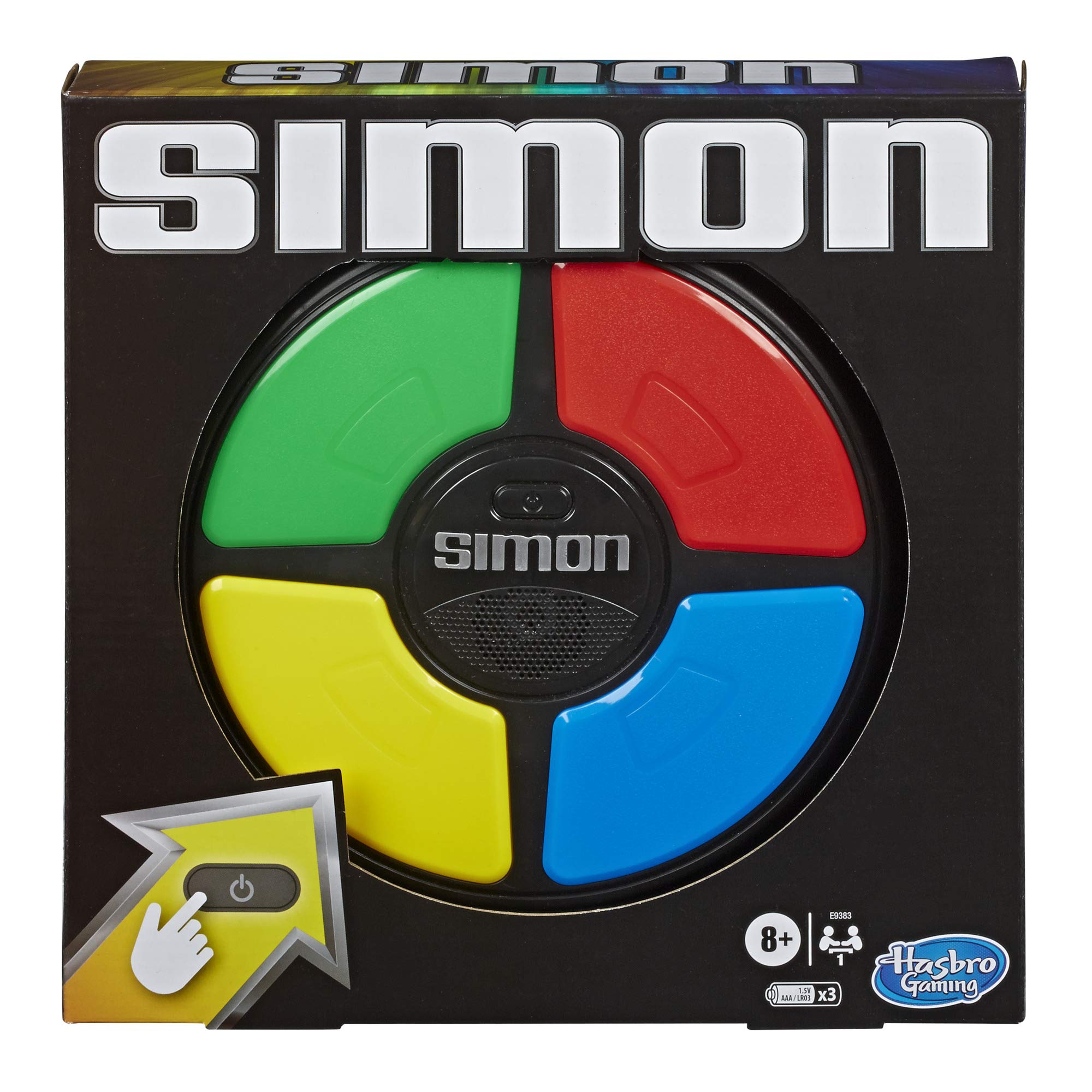 Simon Electronic Memory Game - Handheld Light and Sound Challenge for Kids 8+ 1