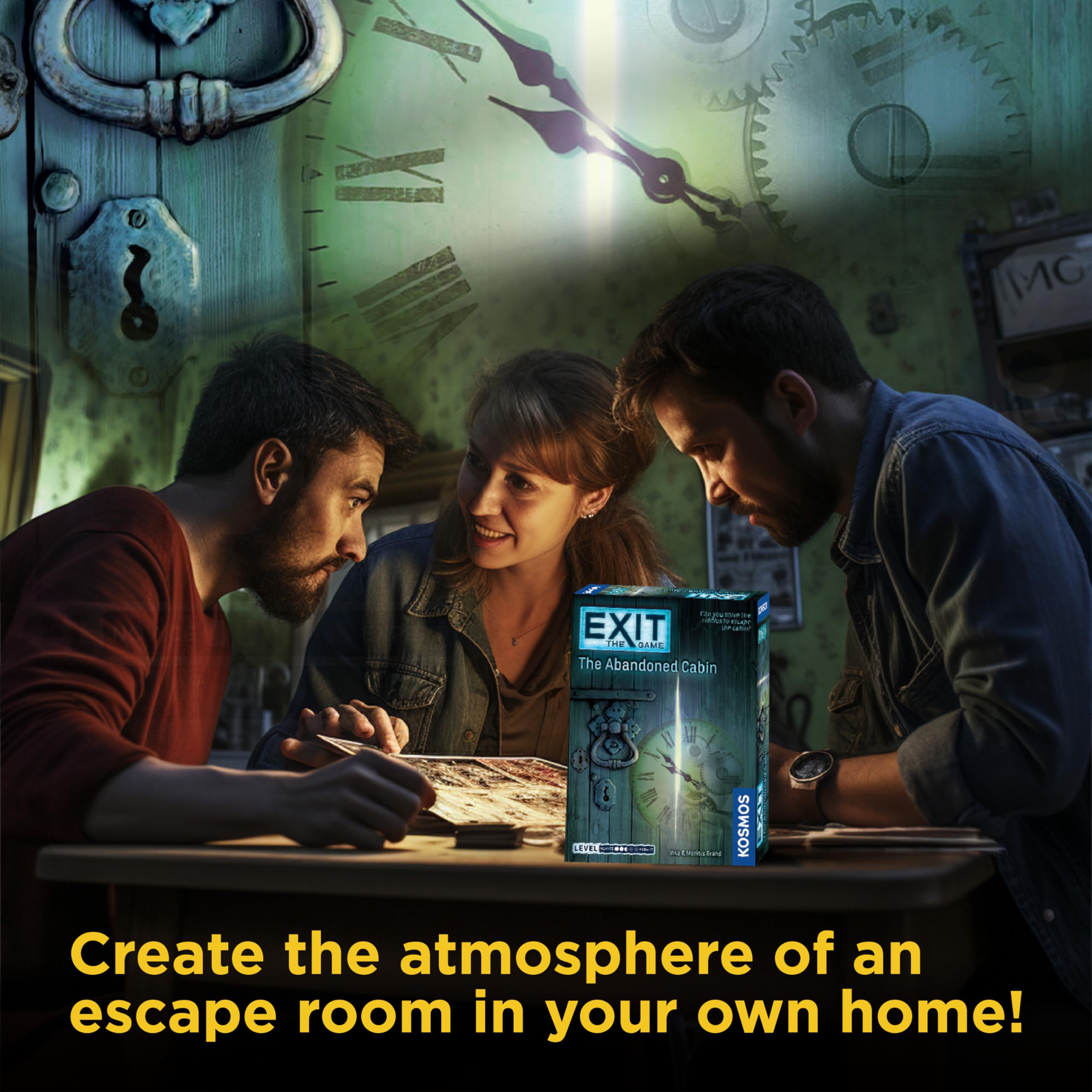 Thames & Kosmos EXIT: The Abandoned Cabin – Escape Room Board Game for 1-4 Players 9