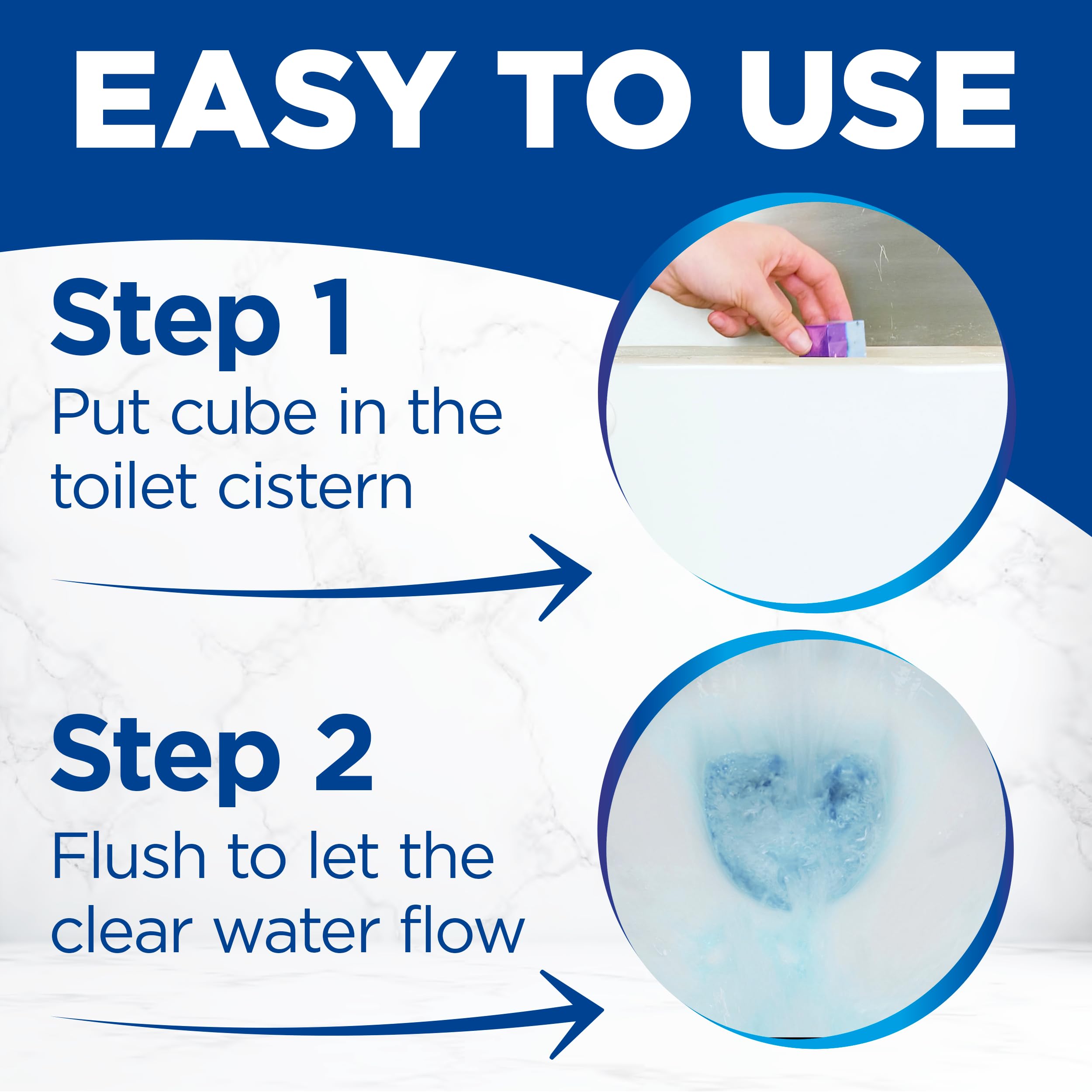 Bloo 3in1 Toilet Blocks - Limescale Remover & Cleaner | 4 Count Pack 6