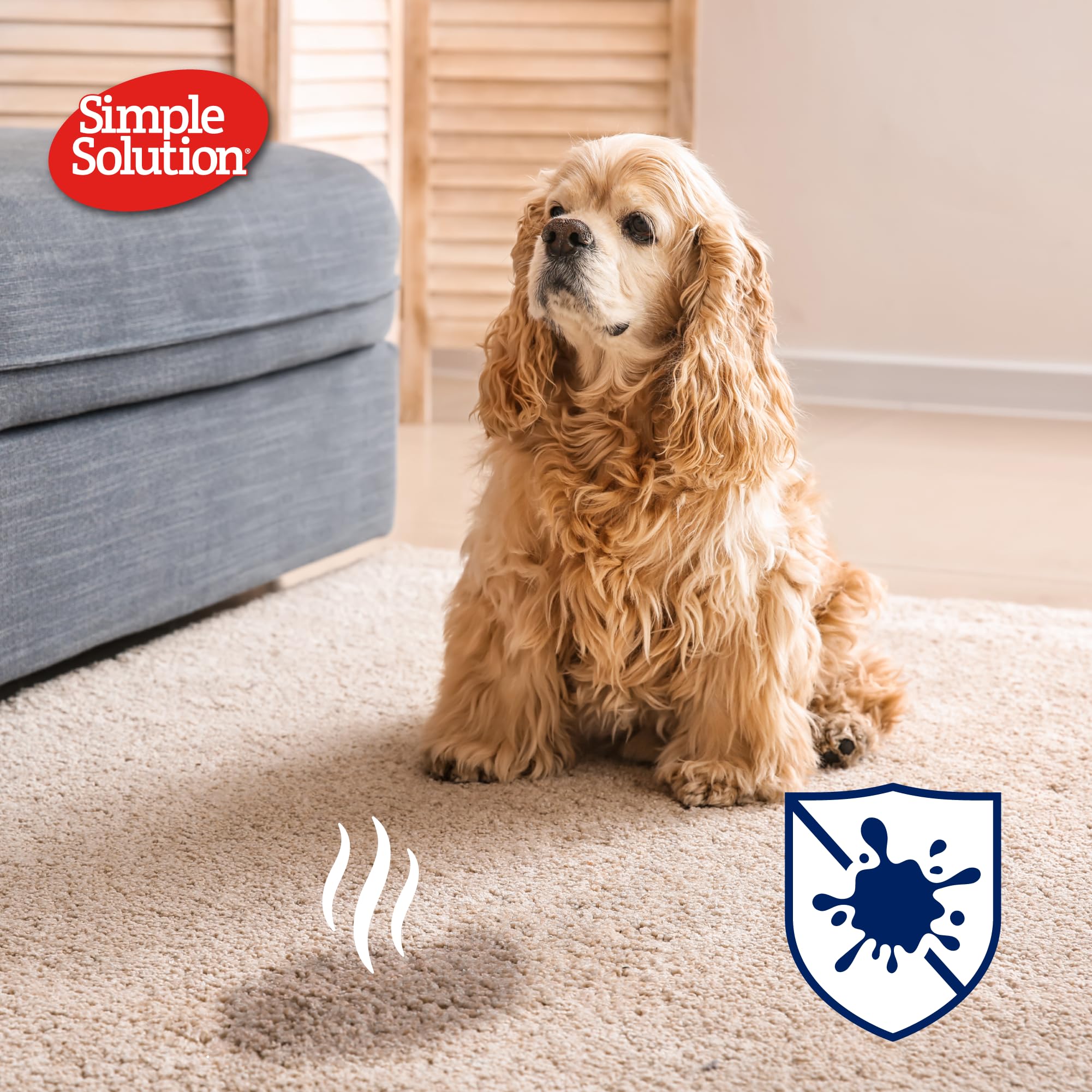 Simple Solution Pet Stain and Odour Remover Spray - Rainforest Fresh Scent, 750ml 7