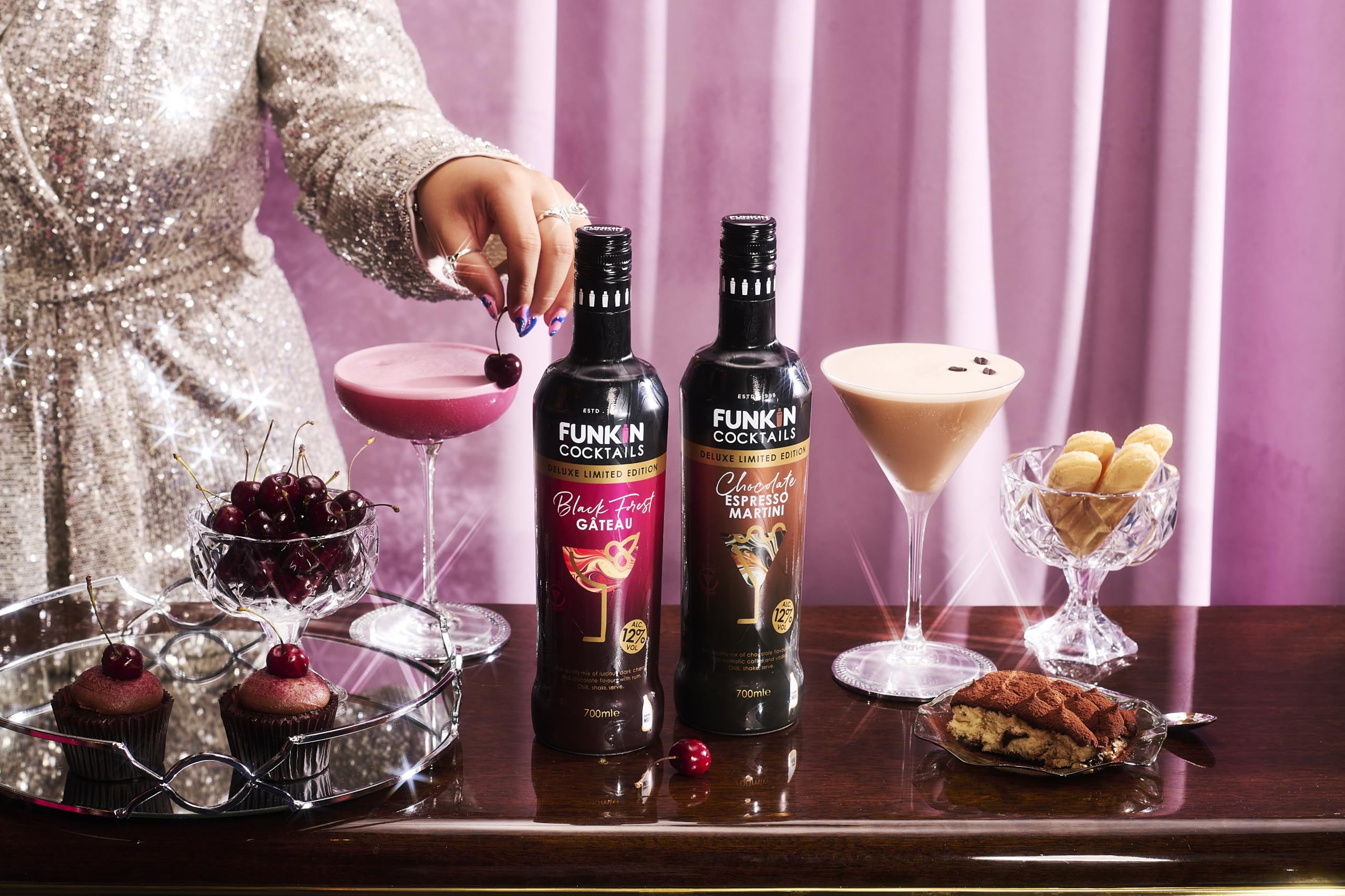 Funkin Chocolate Espresso Martini Ready to Drink Cocktail | 12% ABV | 700ml Bottle 4