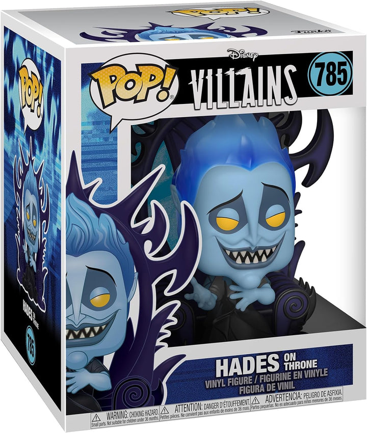 Funko POP! Deluxe: Villains - Hades on Throne - Disney Villains - Collectable Vinyl Figure