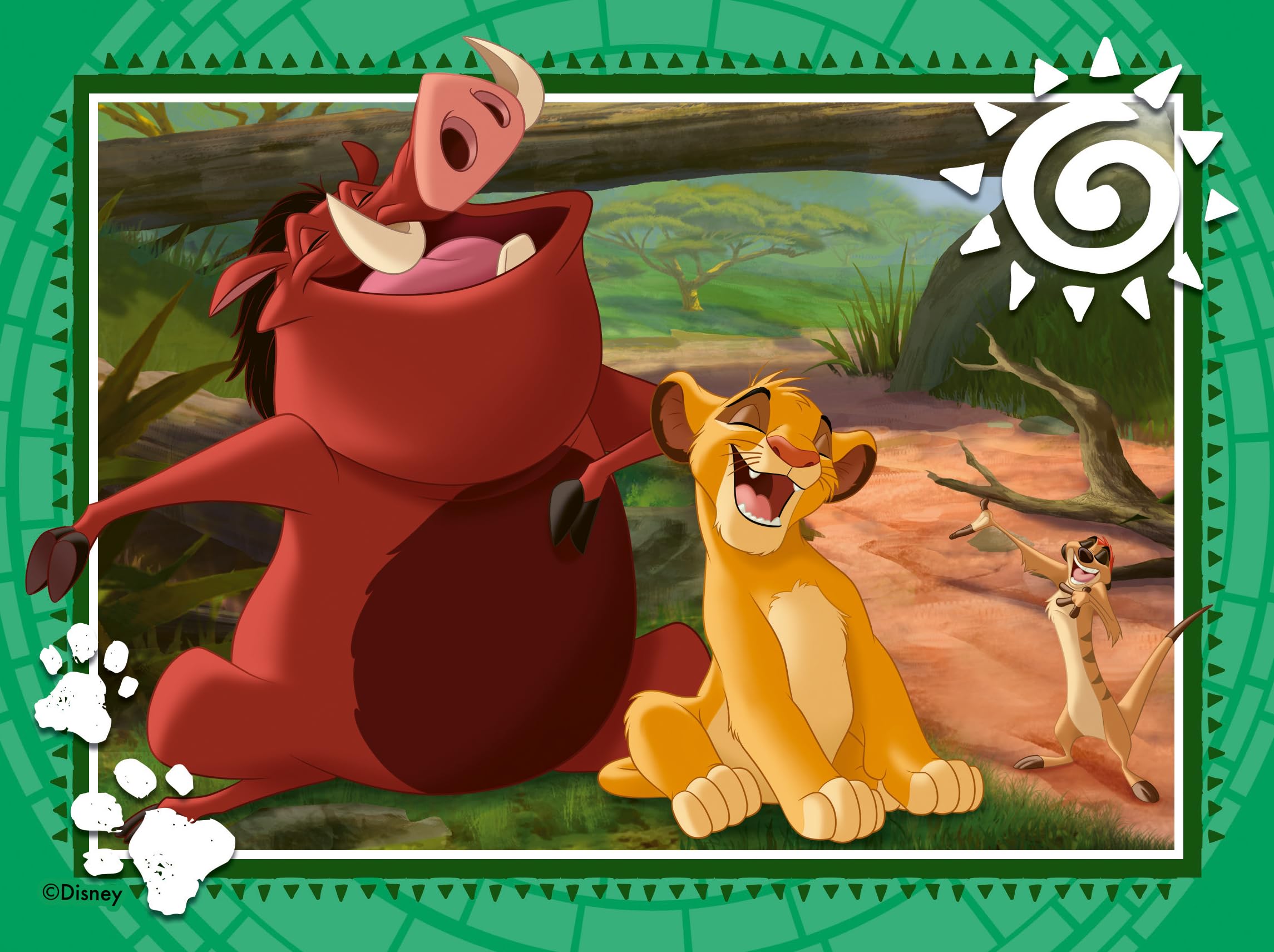 Ravensburger Disney The Lion King 4-in-a-Box Jigsaw Puzzle Set - 72-Piece Puzzles for Kids Ages 3 and Up 6