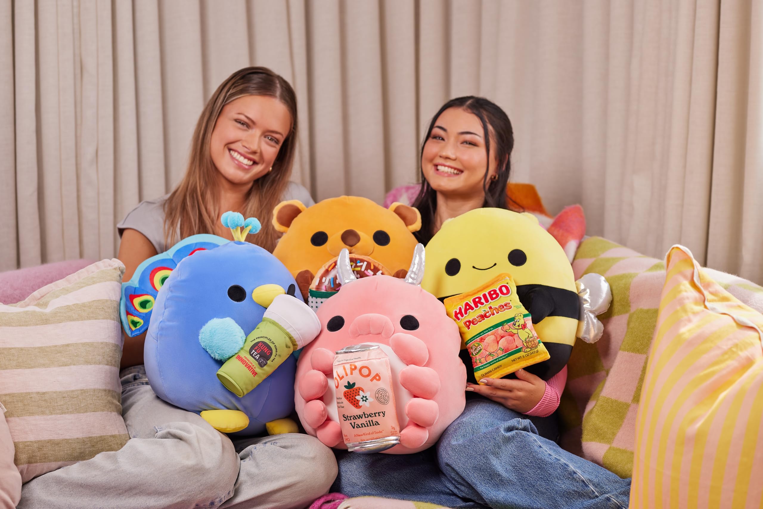 Snackles Piggy Anna Plush - 14-inch Super-Soft Collectible with Sangaria Strawberry Ramune Snack by ZURU 7