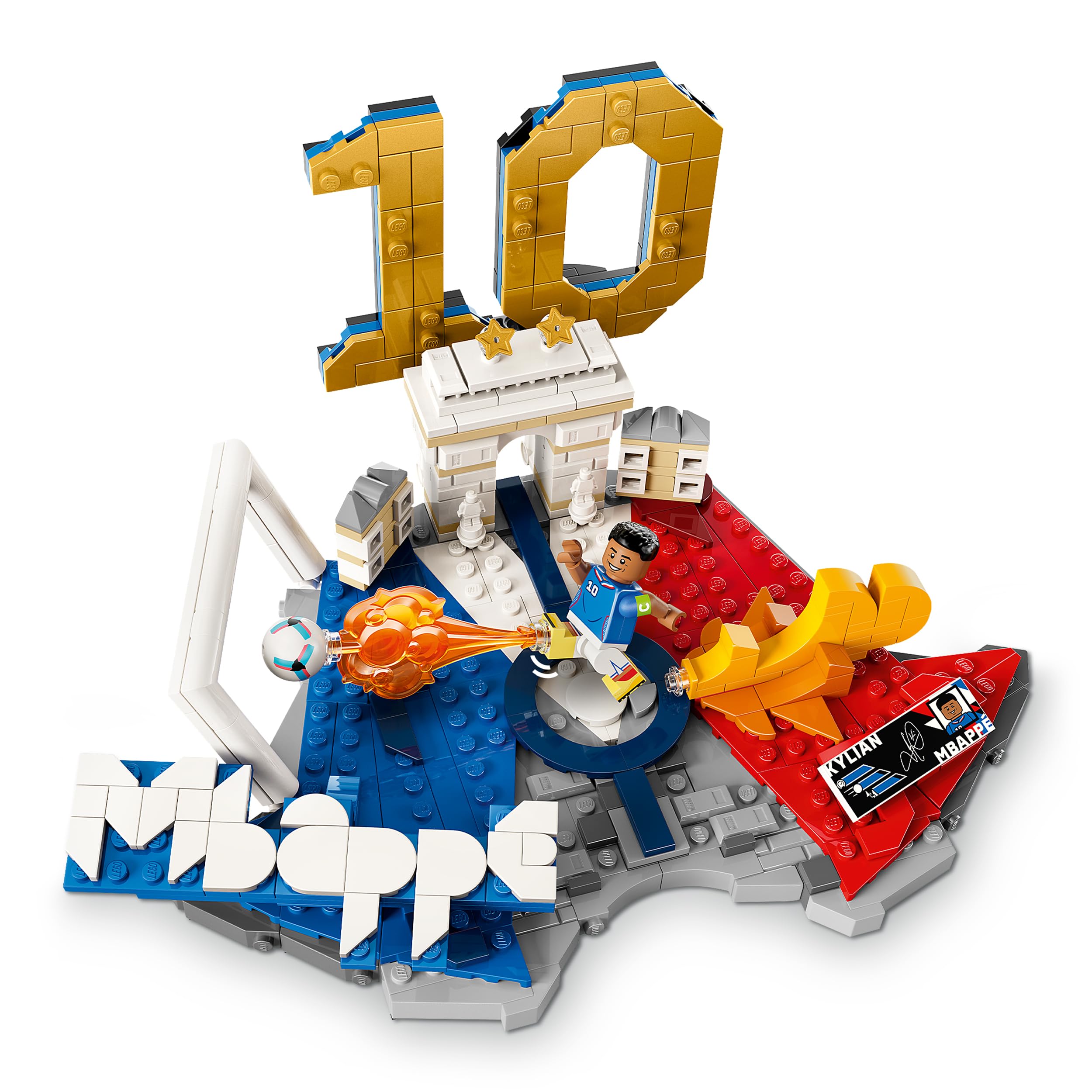 LEGO Editions Kylian Mbappé – Football Highlights Building Set 43013 | Ages 10+ 3