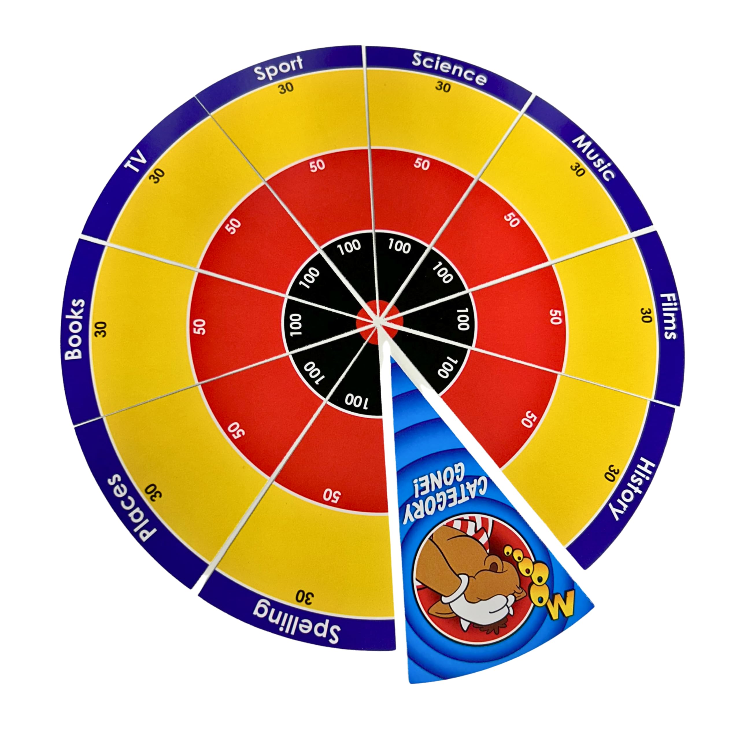 University Games Bullseye The Mini Game | Classic TV Show Card Game | 2-4 Players | Ages 8+ 2