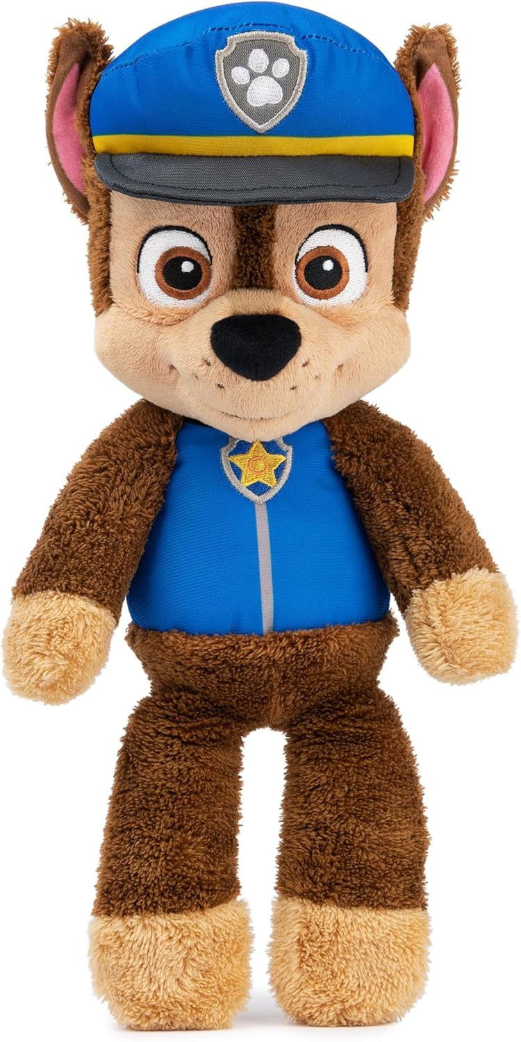GUND PAW Patrol Chase Take-Along Buddy Plush Toy - 33cm Floppy Body for Toddlers 1