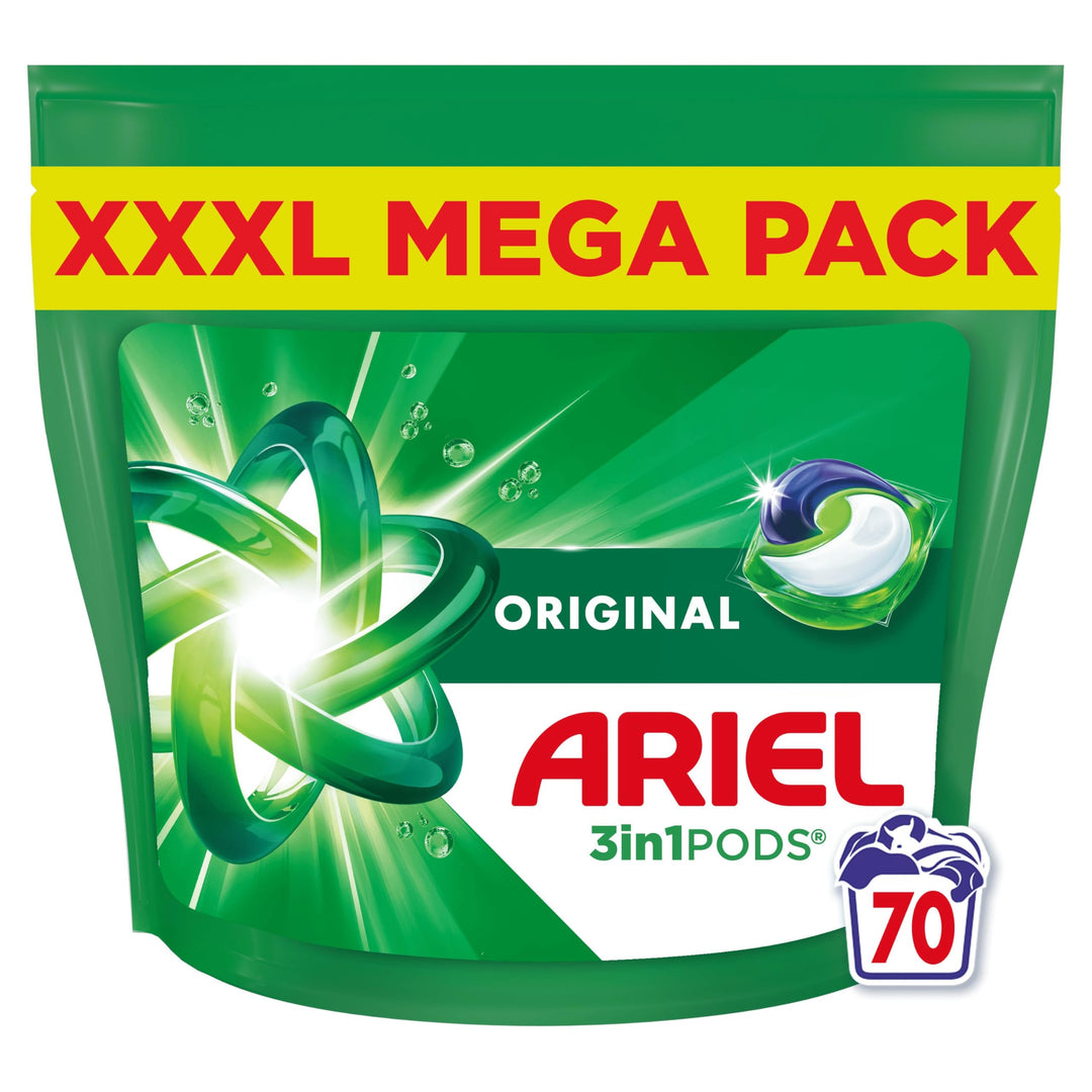 Ariel - All-in-1 PODS® Laundry Detergent Capsules, 70 Washes, Original