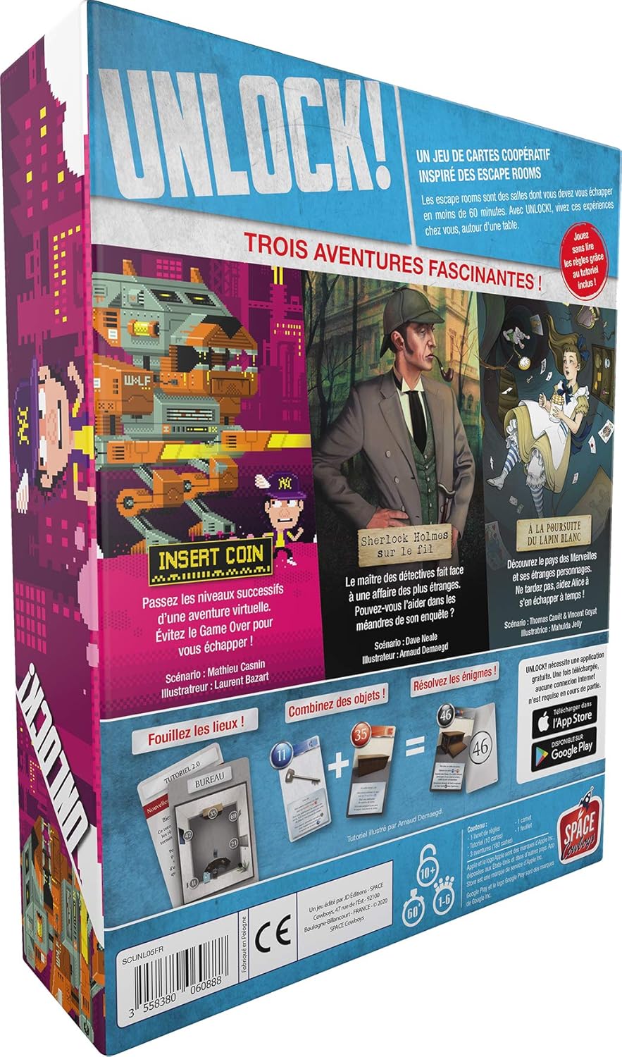 Space Cowboys – Unlock! Exotic Adventures Brettspiel 5