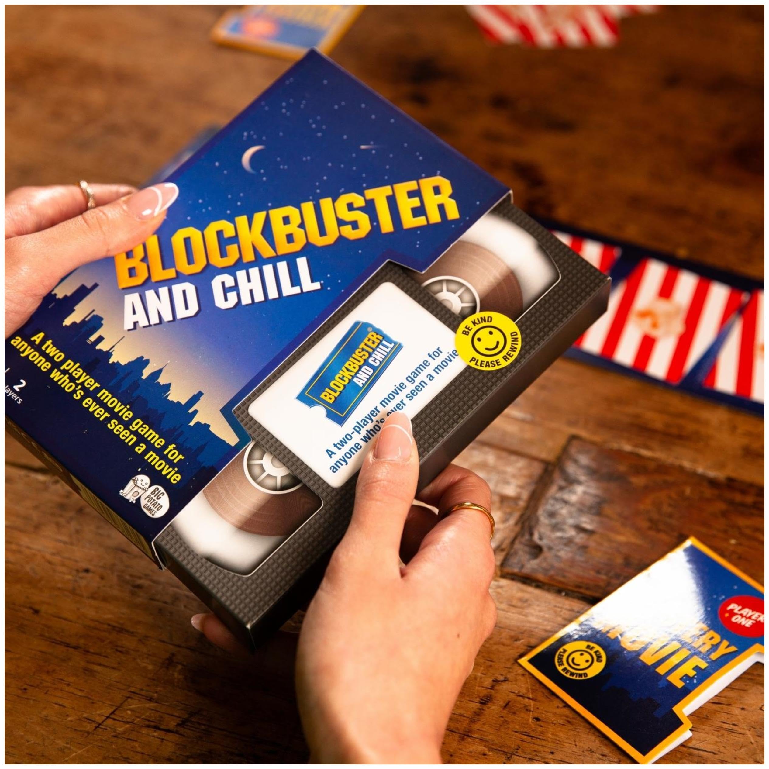 Big Potato Blockbuster and Chill 2 Player Movie Board Game for Adults and Families | Ages 12+