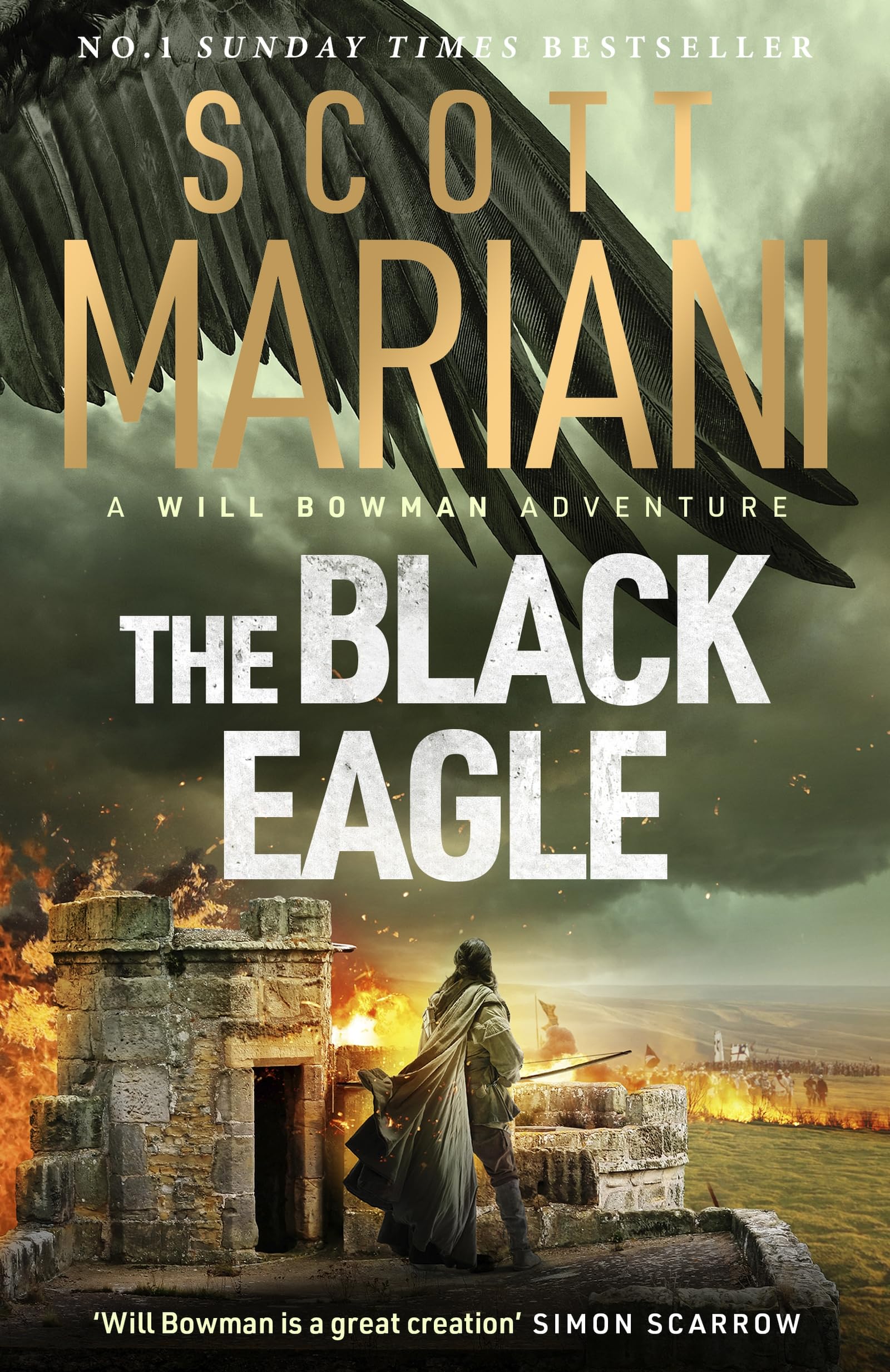 Scott Mariani - The Black Eagle | Will Bowman Series Book 4 | Paperback 1