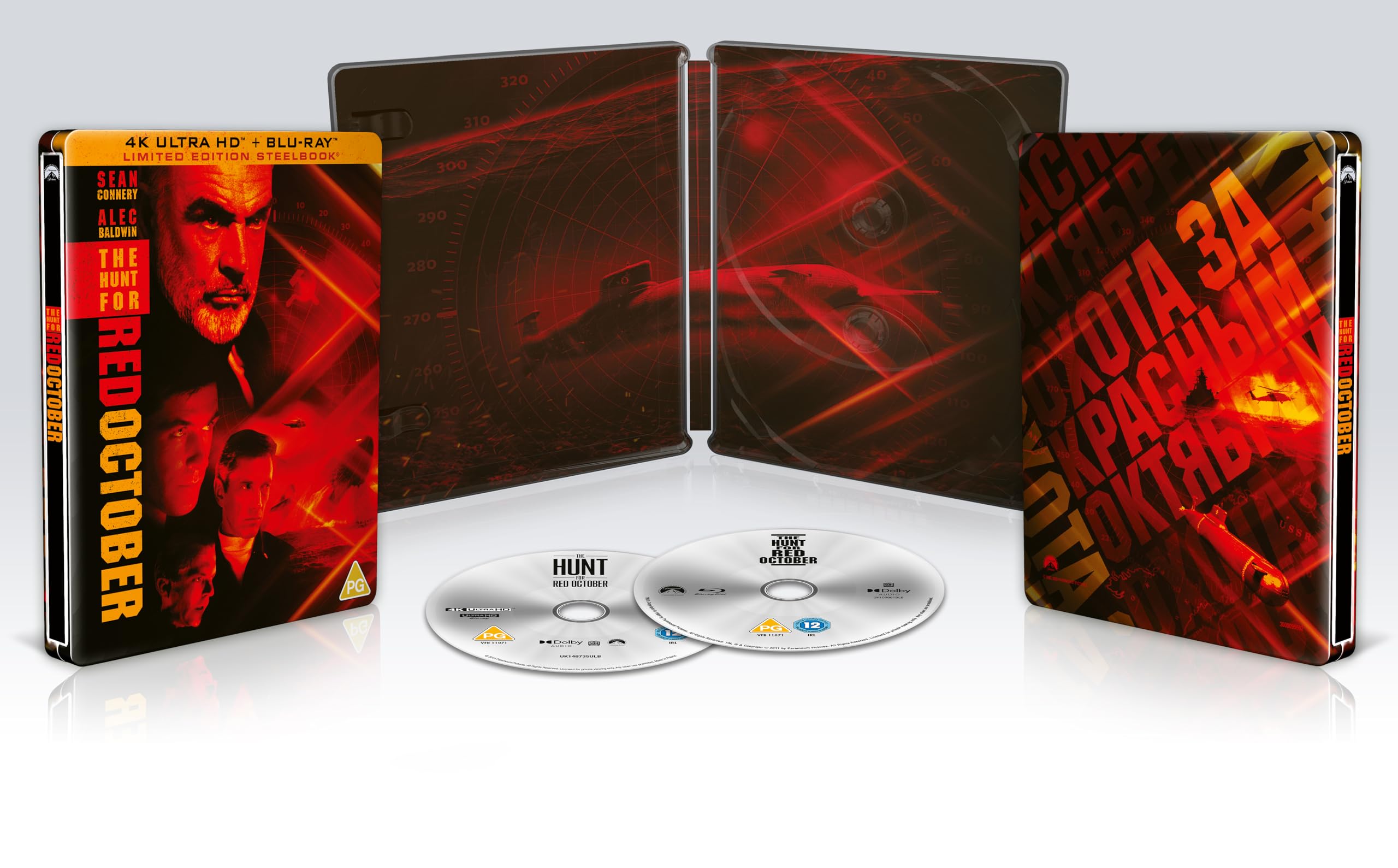 The Hunt for Red October [4K UHD & Blu-ray SteelBook] 1