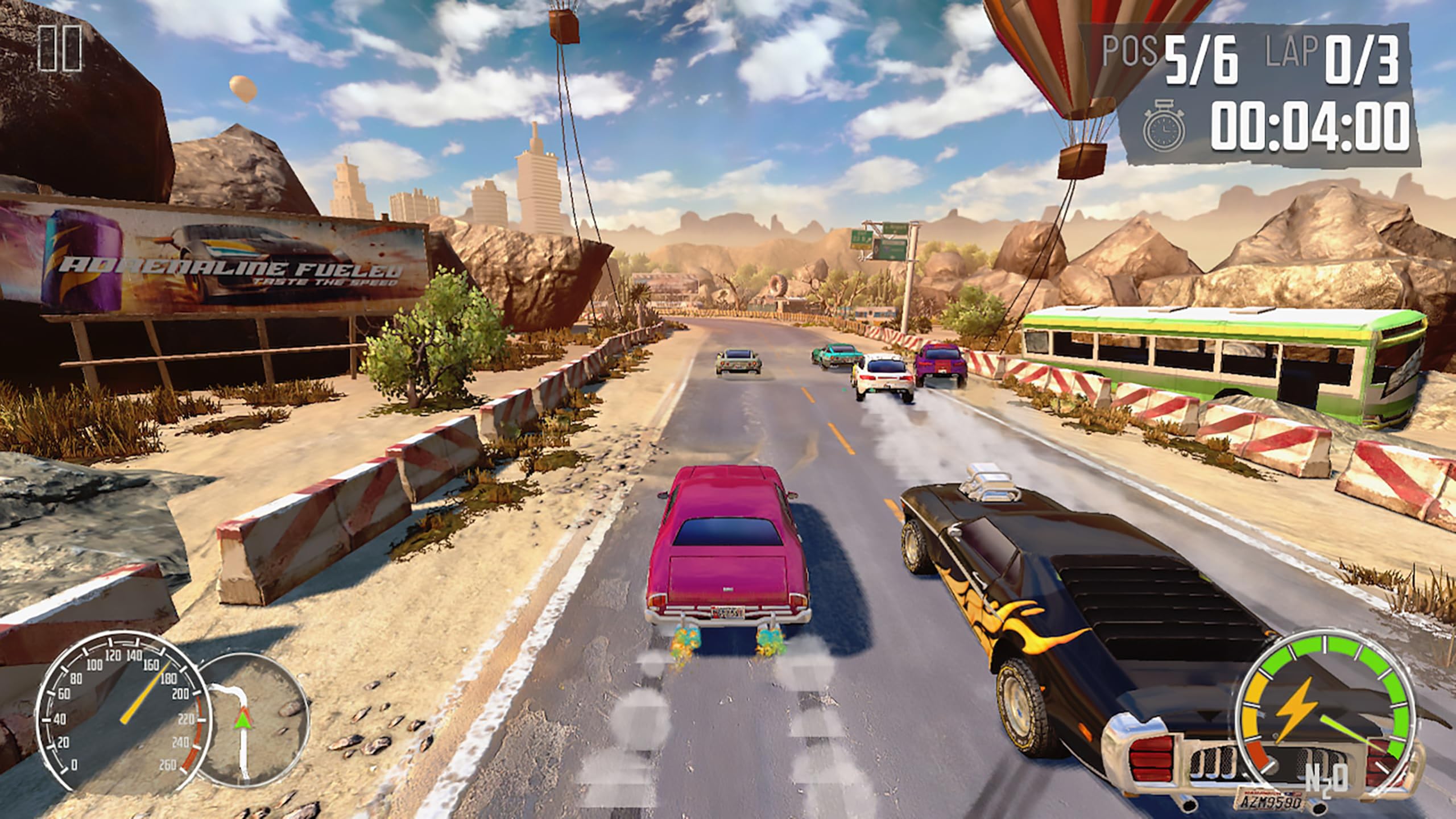 Turbo Boost Racing Kit - PlayStation 5 with Dual LED Racing Wheels 6