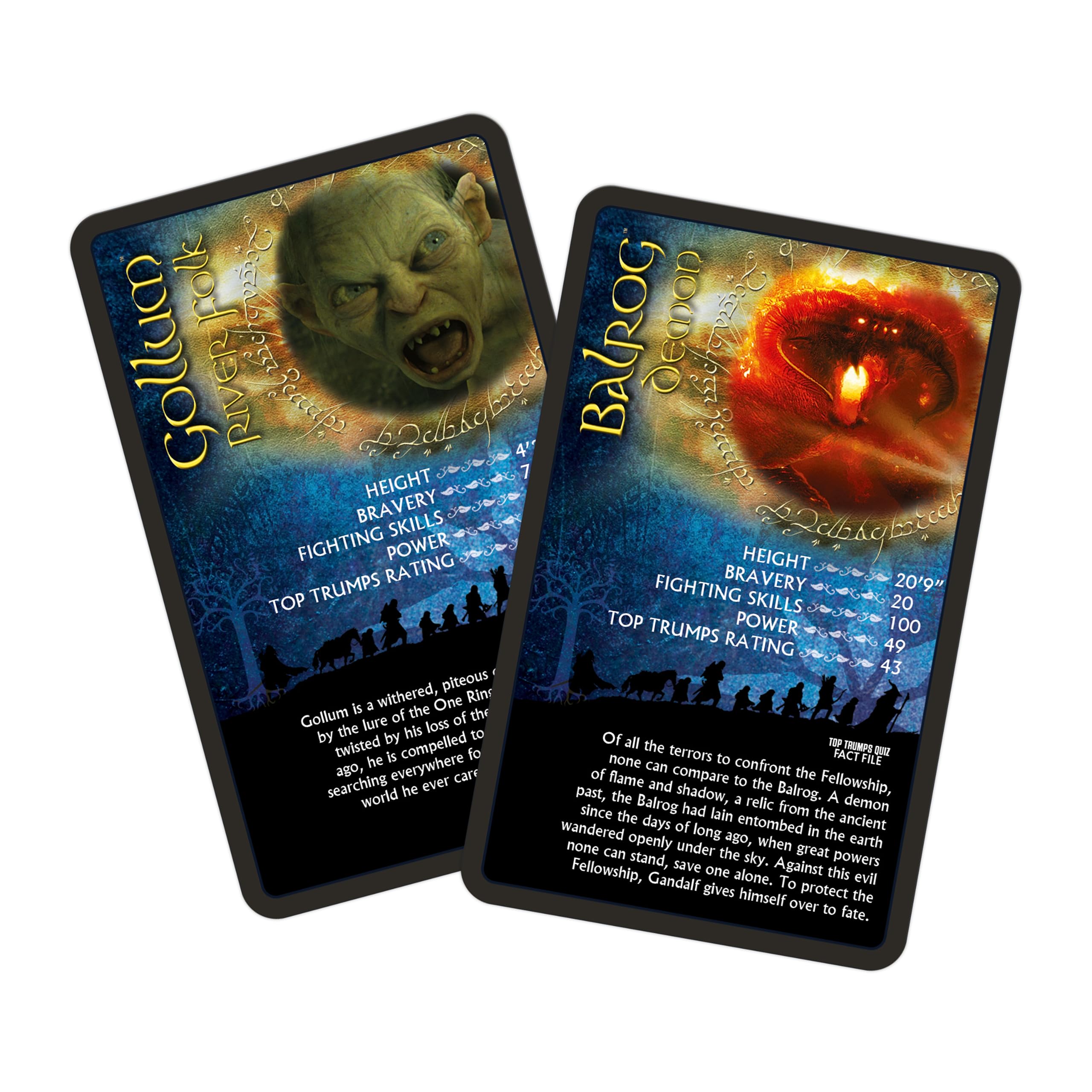 Top Trumps Lord of the Rings Battle Mat Board Game 6