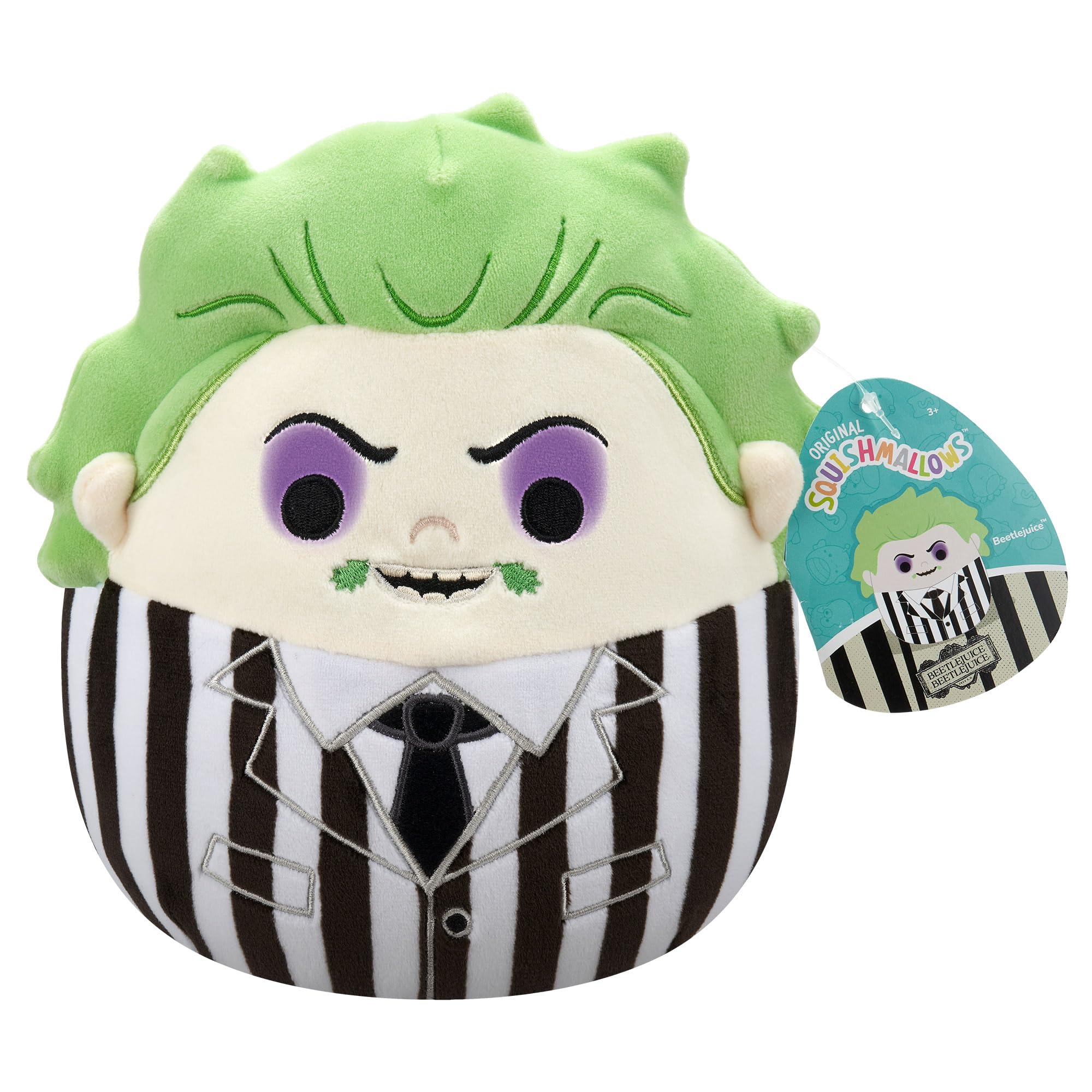 Squishmallows Beetlejuice 8-Inch Plush - Official Warner Bros. Licensed Toy 7