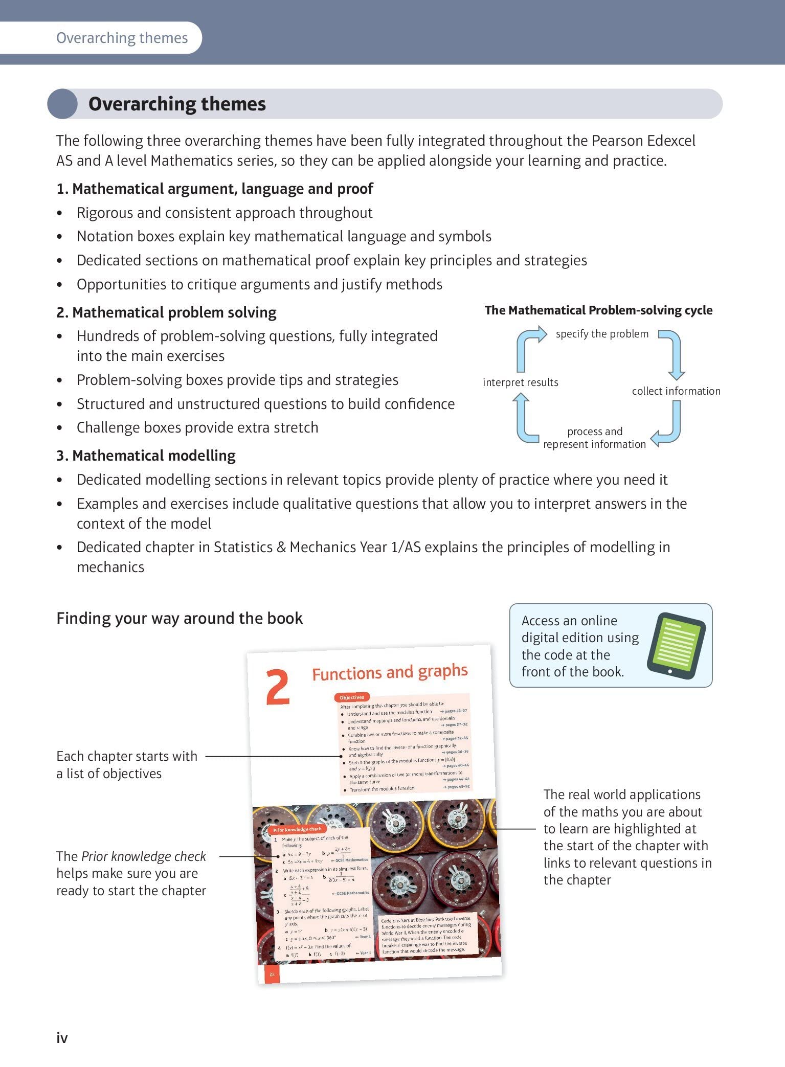 PEARSON EDUCATION Edexcel A level Mathematics Pure Mathematics Year 2 Textbook + e-book (2017) 6