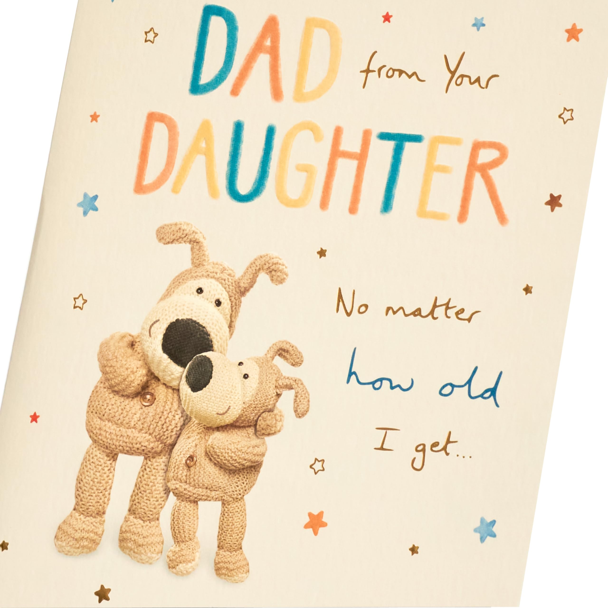 Boofle Father's Day Card for Dad/Grandad from Daughter | FSC Certified | 14.9 x 22.9 cm 4