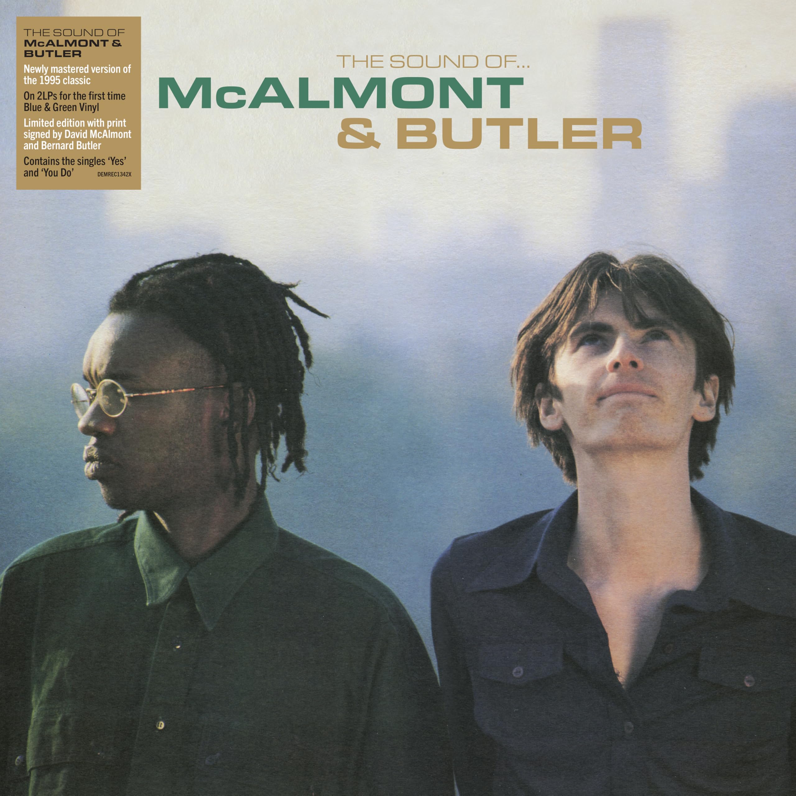 McAlmont & Butler - The Sound of McAlmont & Butler [Limited Signed Blue & Green 2LP Vinyl] 1
