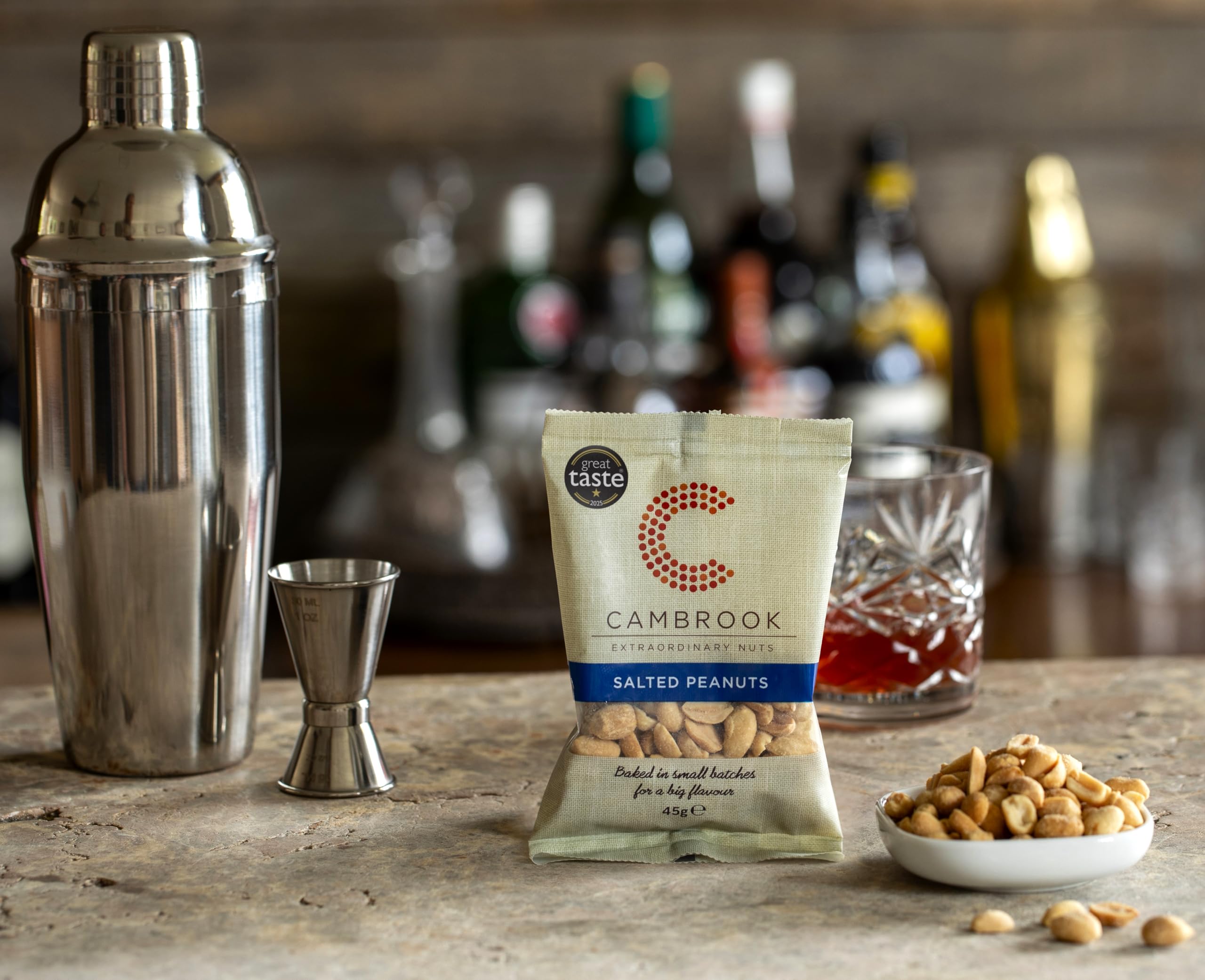 Cambrook Baked & Salted Peanuts - 45g Bag | Gluten Free | Suitable for Vegans 4