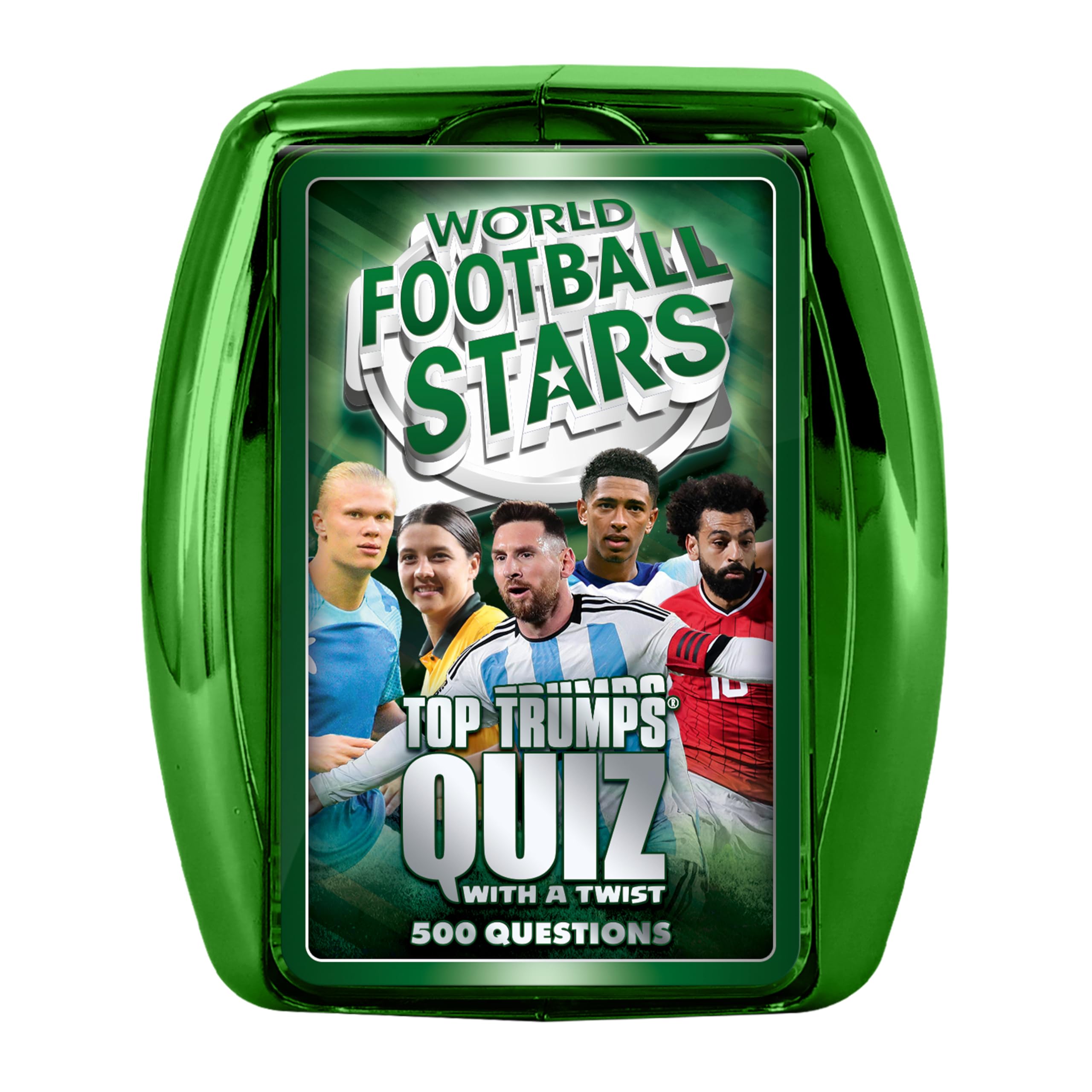 Top Trumps World Football Stars Quiz Travel Game Card Game
