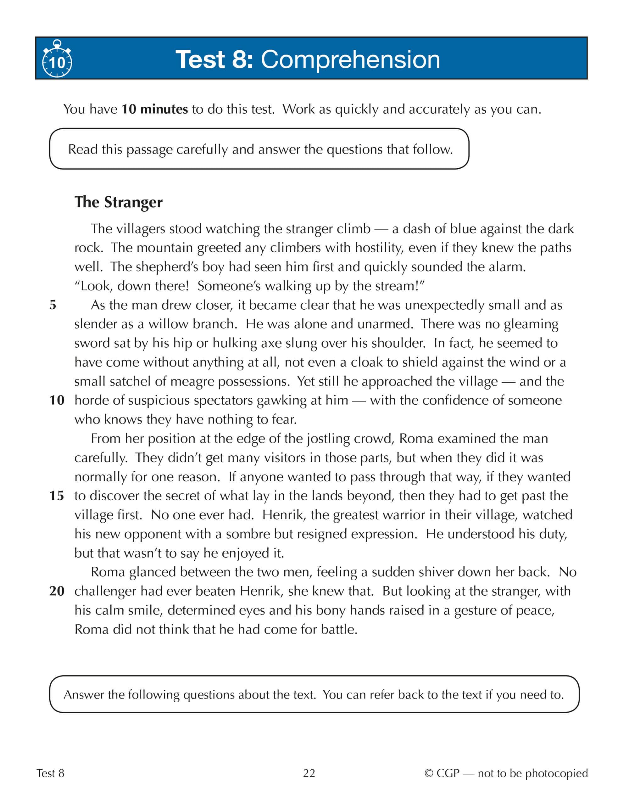 CGP 11+ GL 10-Minute English Tests - Ages 9-10 | Study Aid | Paperback