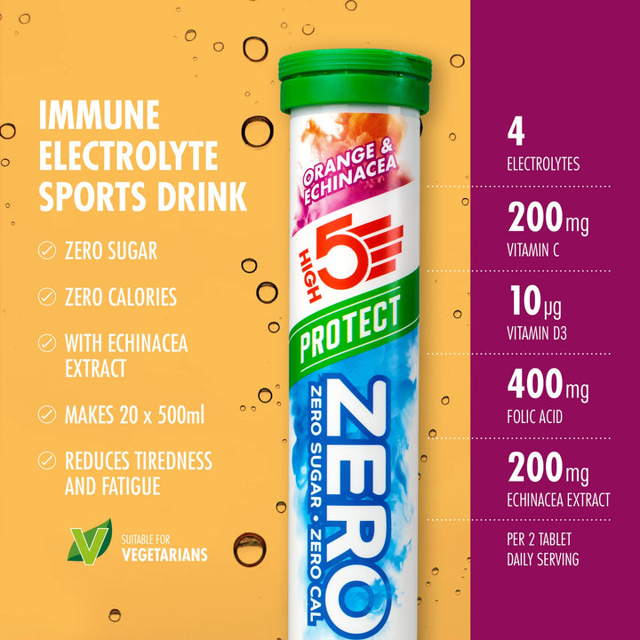 HIGH5 ZERO Electrolyte Tablets | Hydration Tablets Enhanced with Vitamin C (106993018099EU2)