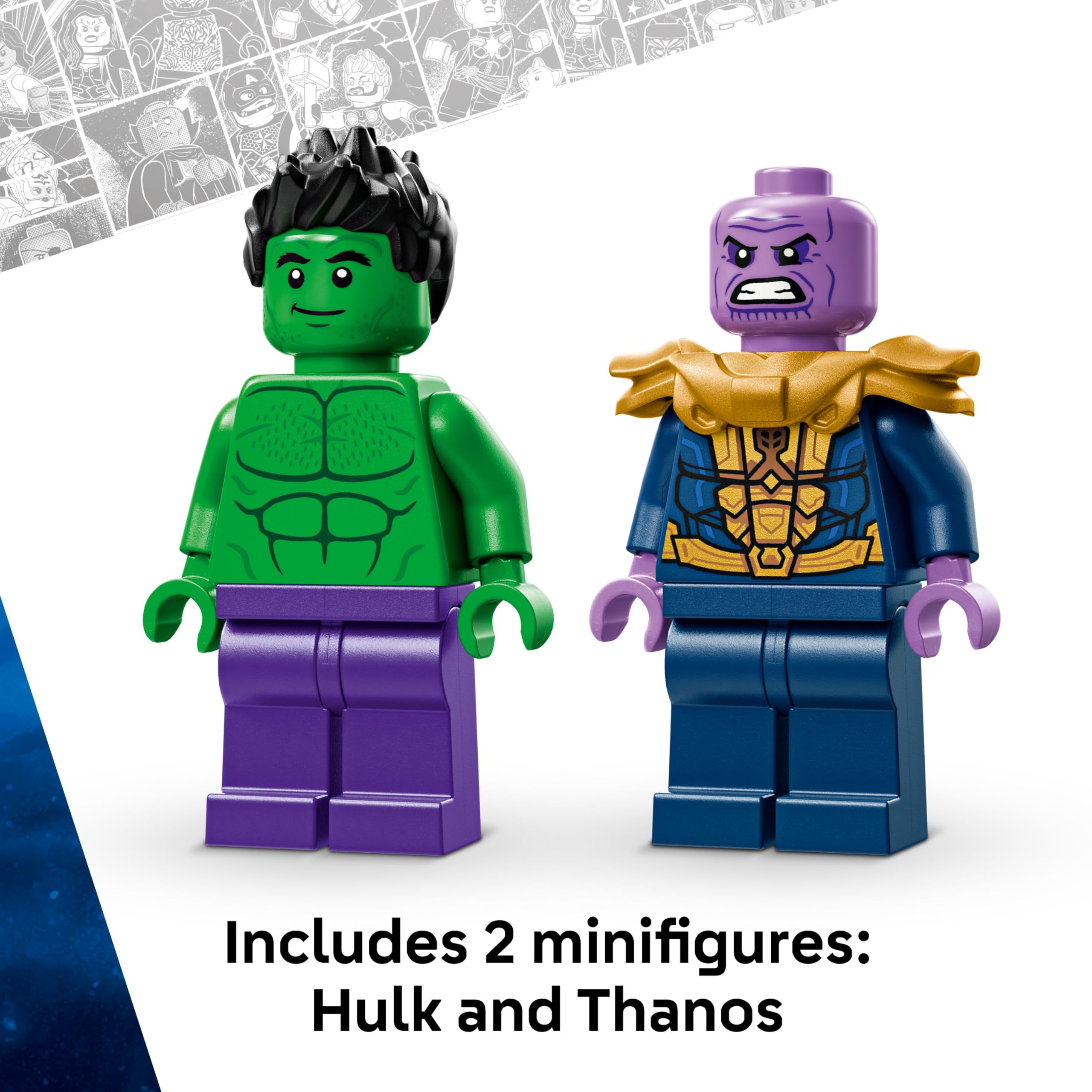 LEGO Marvel 76312 The Hulk Truck vs. Thanos Building Set for Ages 7+ 5