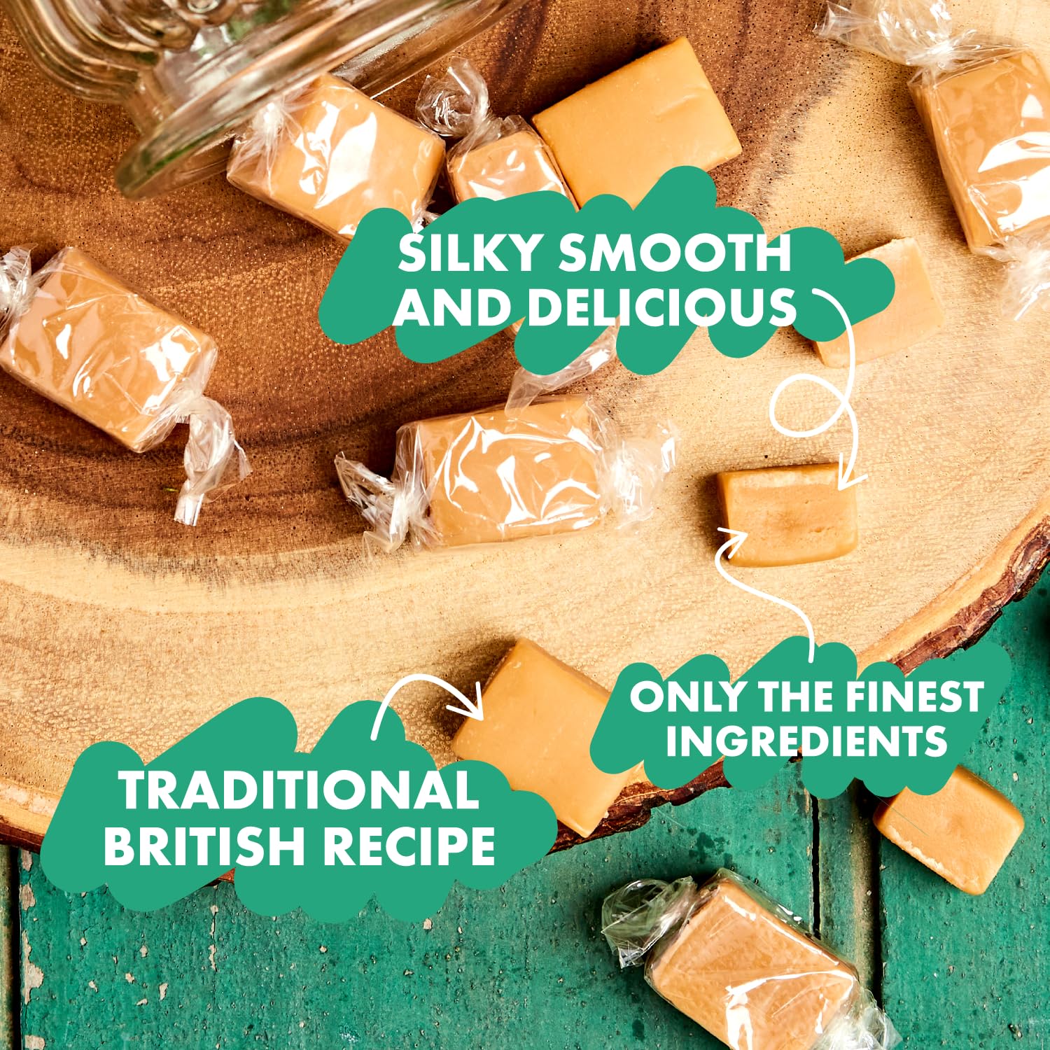 Josh & Jim's Fudge & Shortbread Gift Box - Traditional British Recipe Clotted Cream Fudge | 280g