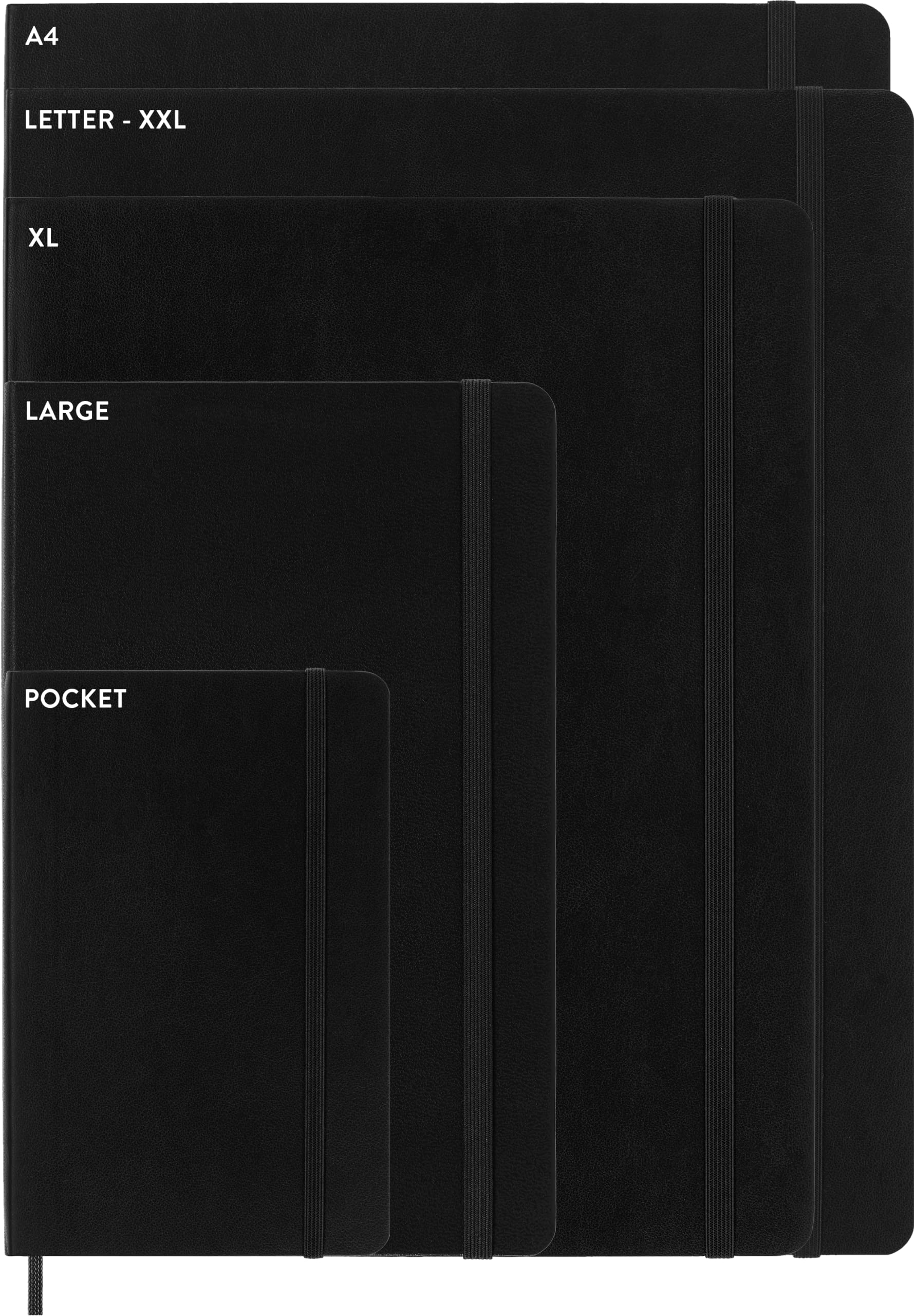 Moleskine Classic Ruled Paper Notebook - Soft Cover and Elastic Closure Journal - Color Reef Blue -X- Large 19 x 25 A4 - 192 Pages 7