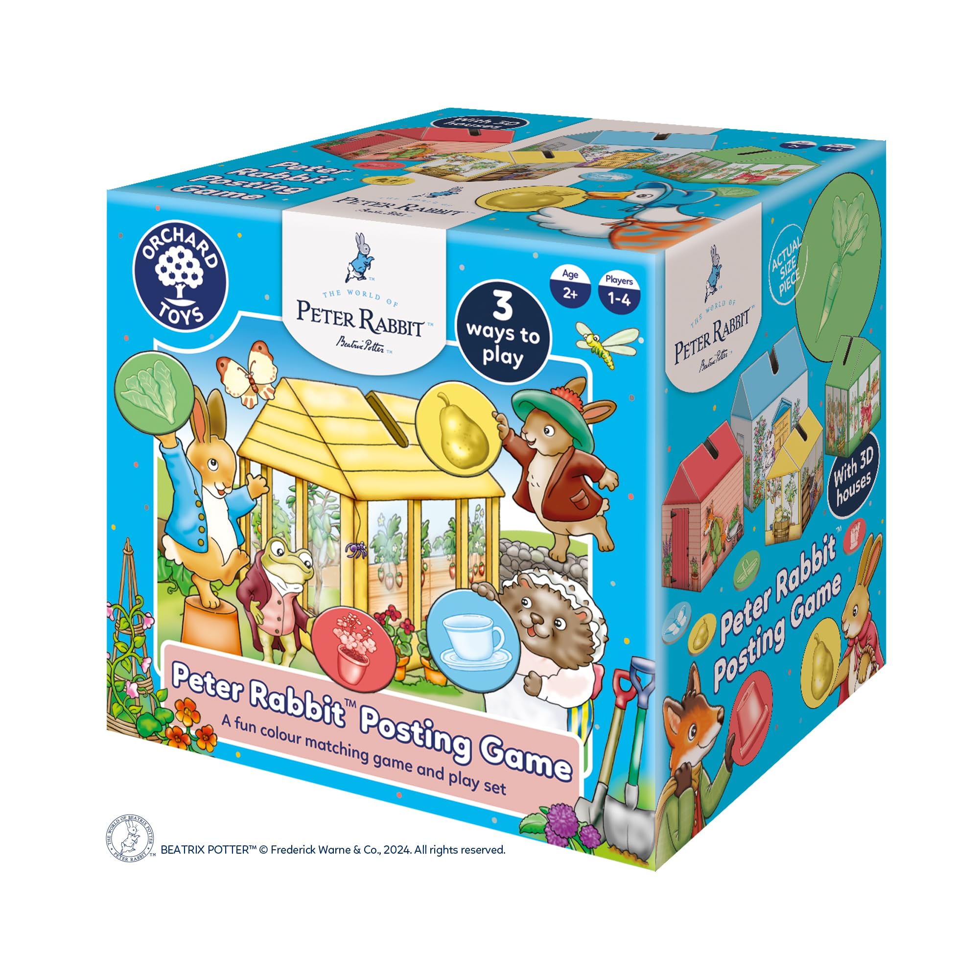 Orchard Toys Peter Rabbit™ Posting Game | Matching & Colour Game for Ages 2+ 1