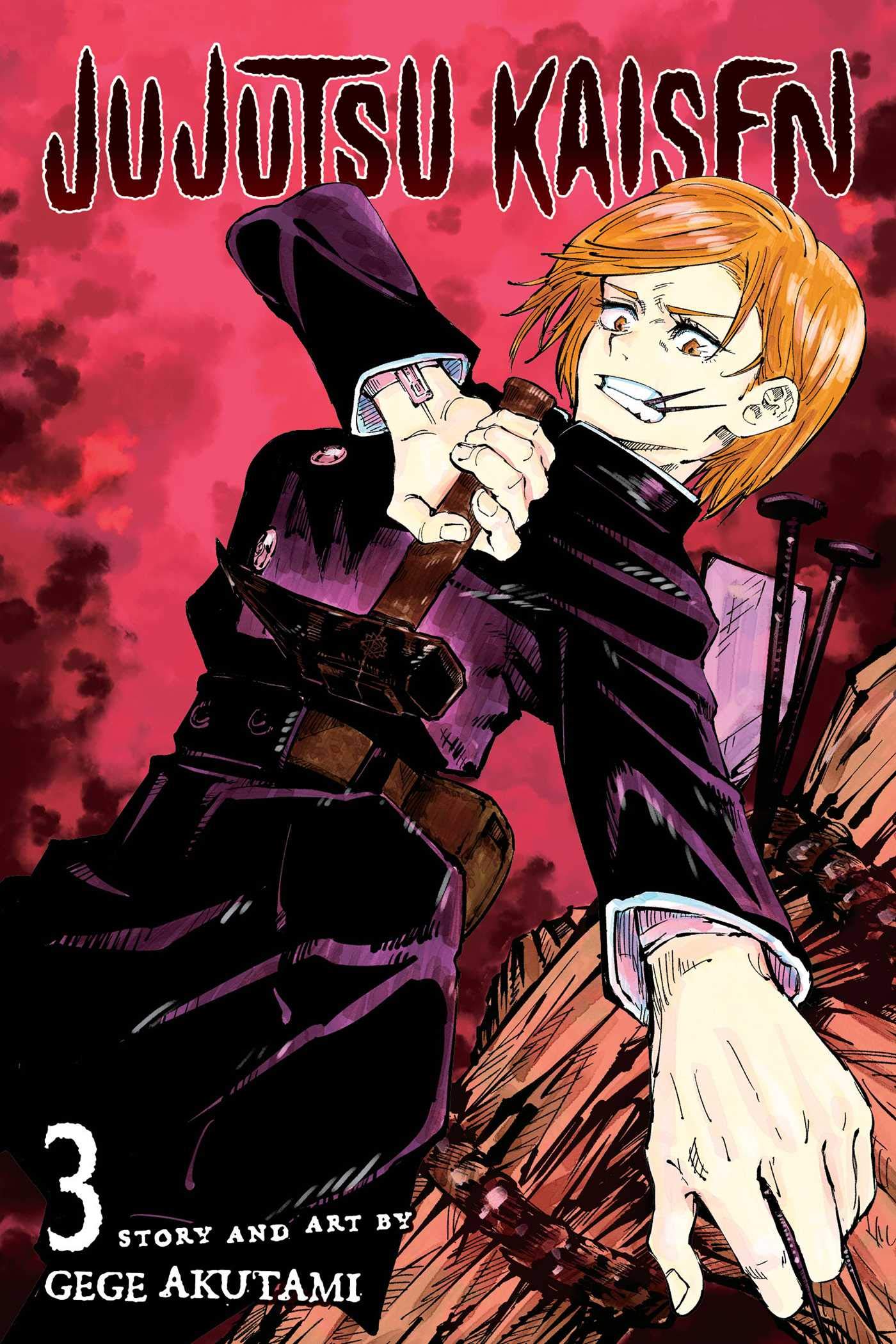 Jujutsu Kaisen Vol 3 by Gege Akutami | Paperback Manga 1
