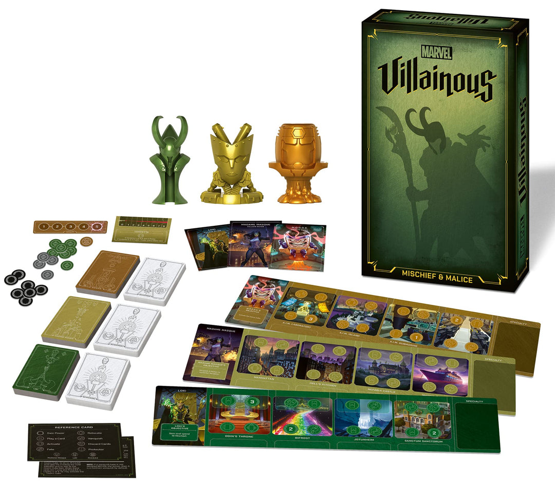 Ravensburger Marvel Villainous Mischief and Malice Board Game