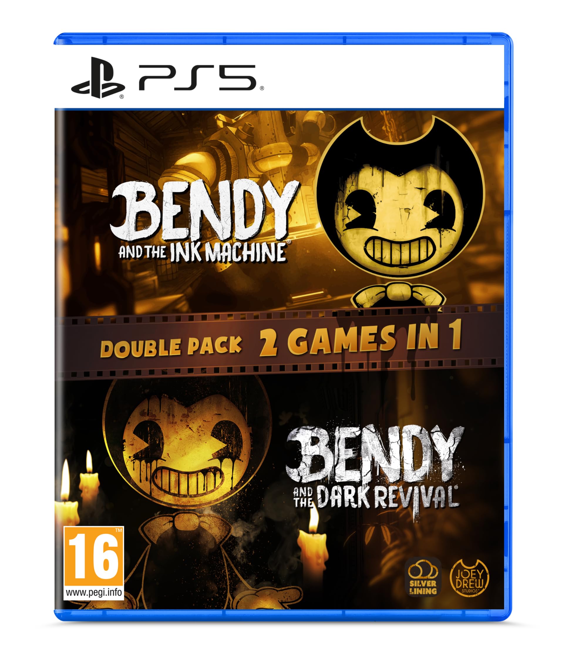 Bendy and the Ink Machine + Bendy and the Dark Revival Double Pack [PS5] 1