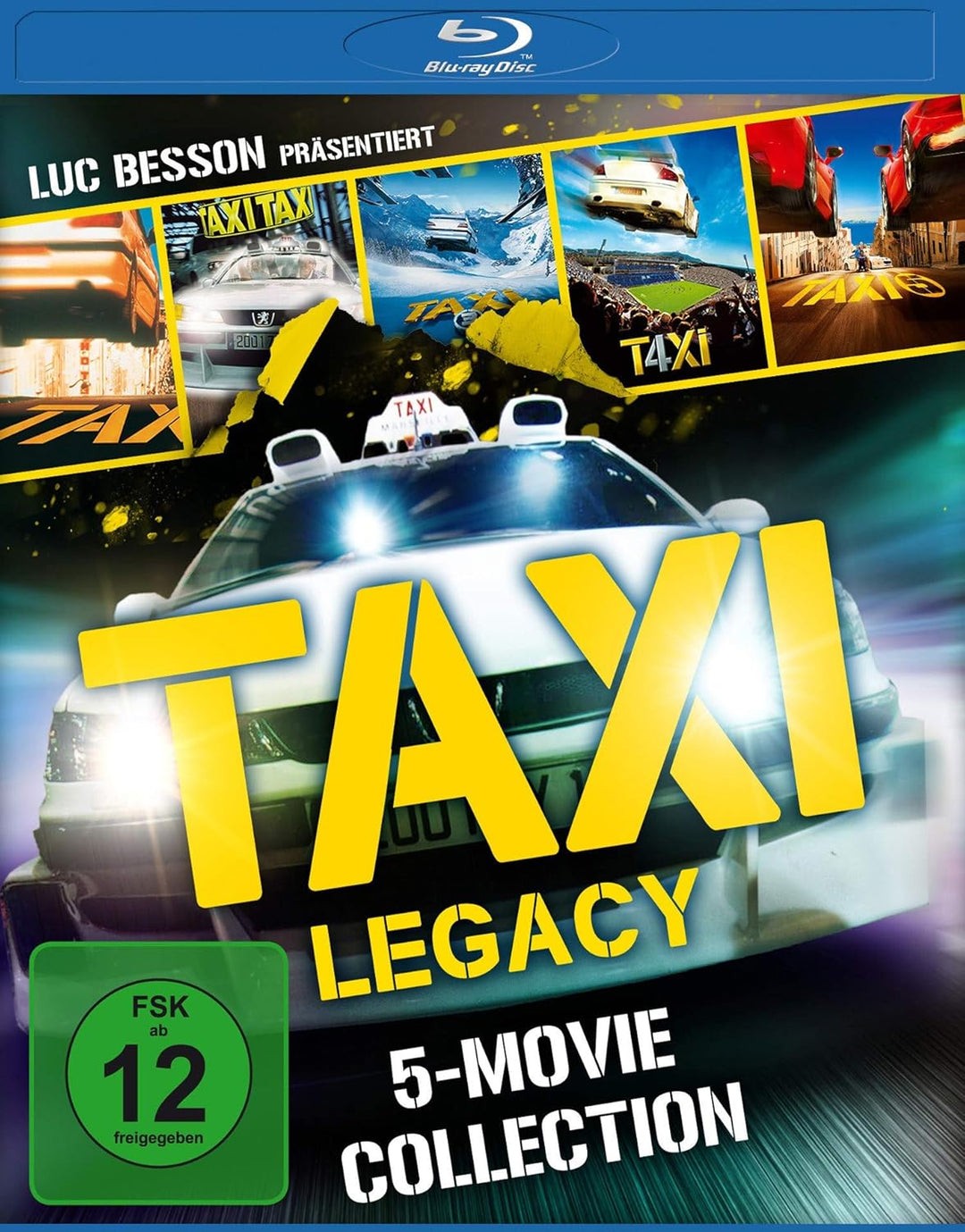 Taxi Legacy - 5-Movie Collection (2004-2018) - Blu-ray Theatrical Cut (Region A, B, C) (‎57678525)